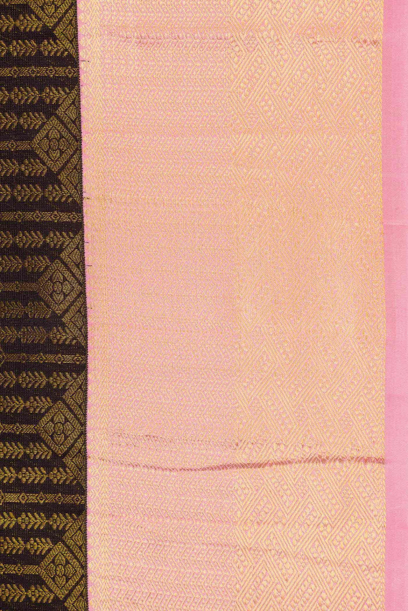 Coffee Brown Dual Tone Kanchipuram Silk Saree