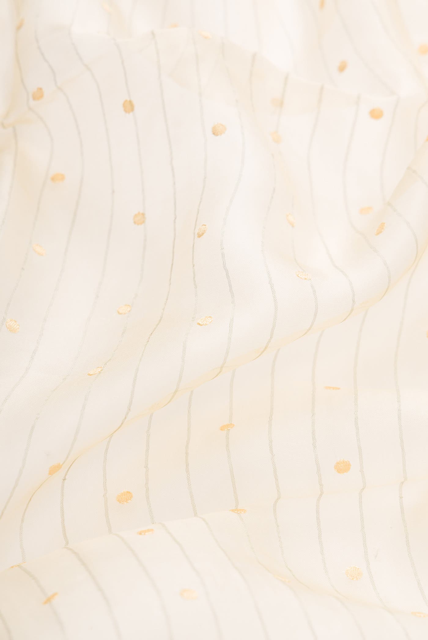 Sandal Organza Silk Saree