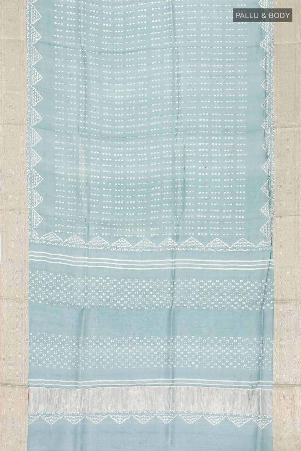 Blue Organza Silk Saree