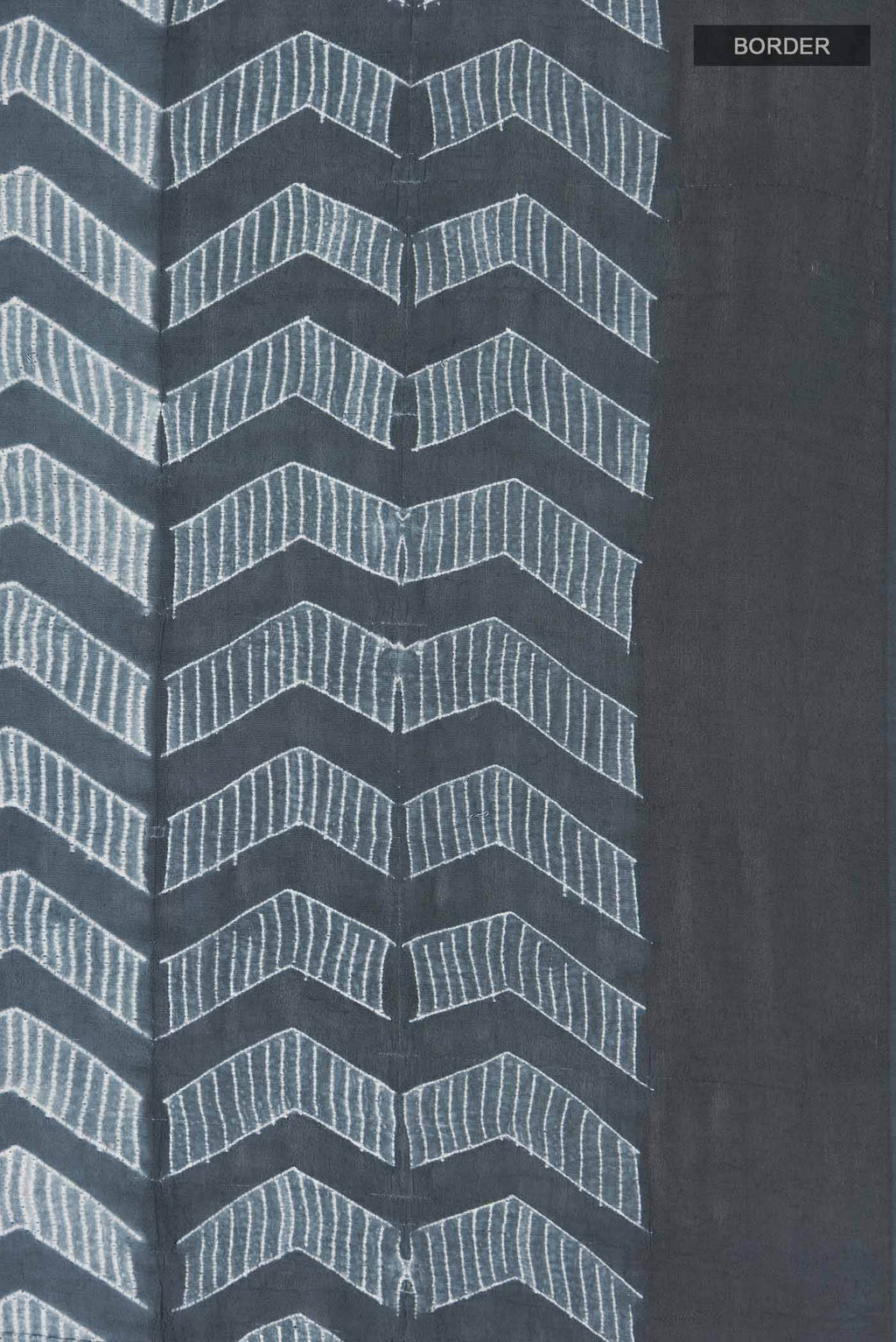 Grey Tussar Silk Saree