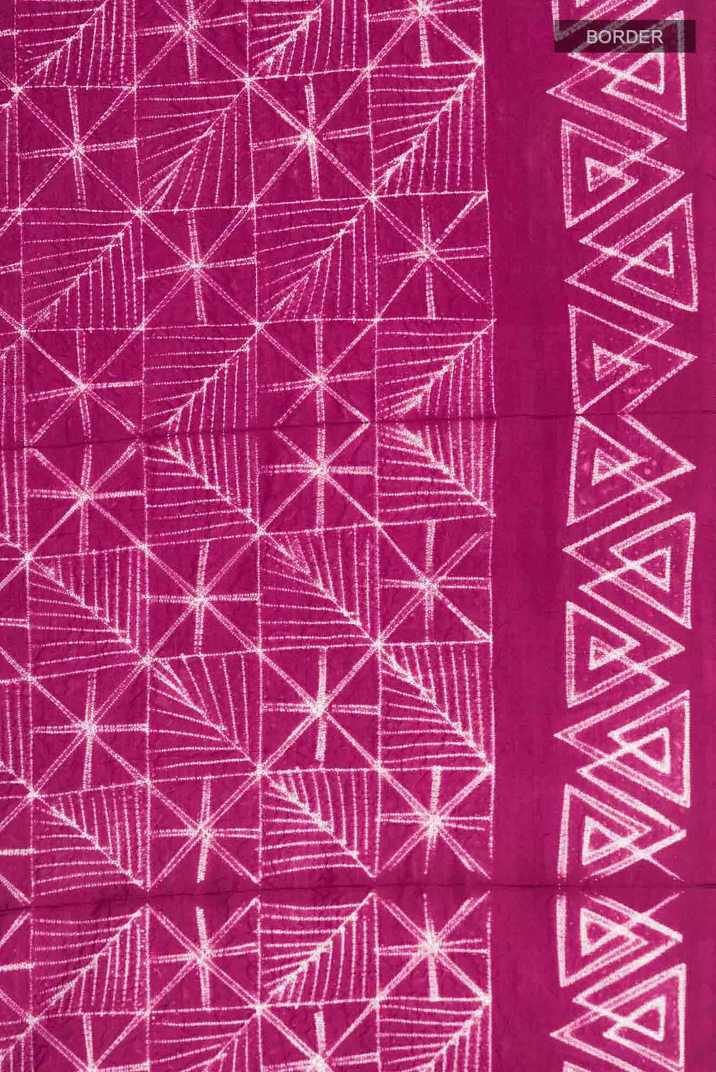 Maroon Printed Silk Saree