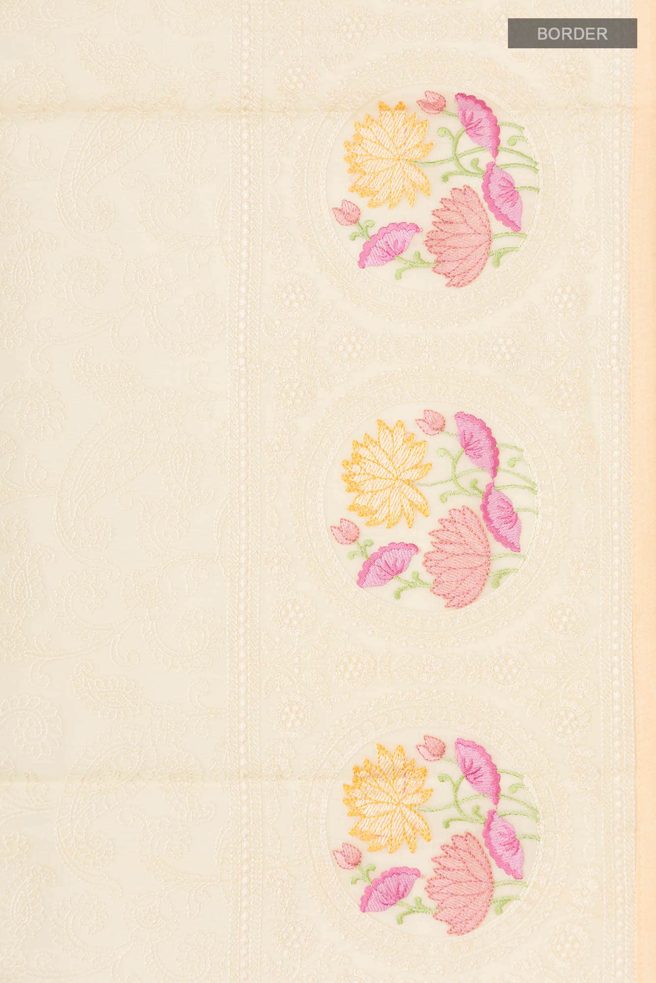 Sandal Organza Silk Saree