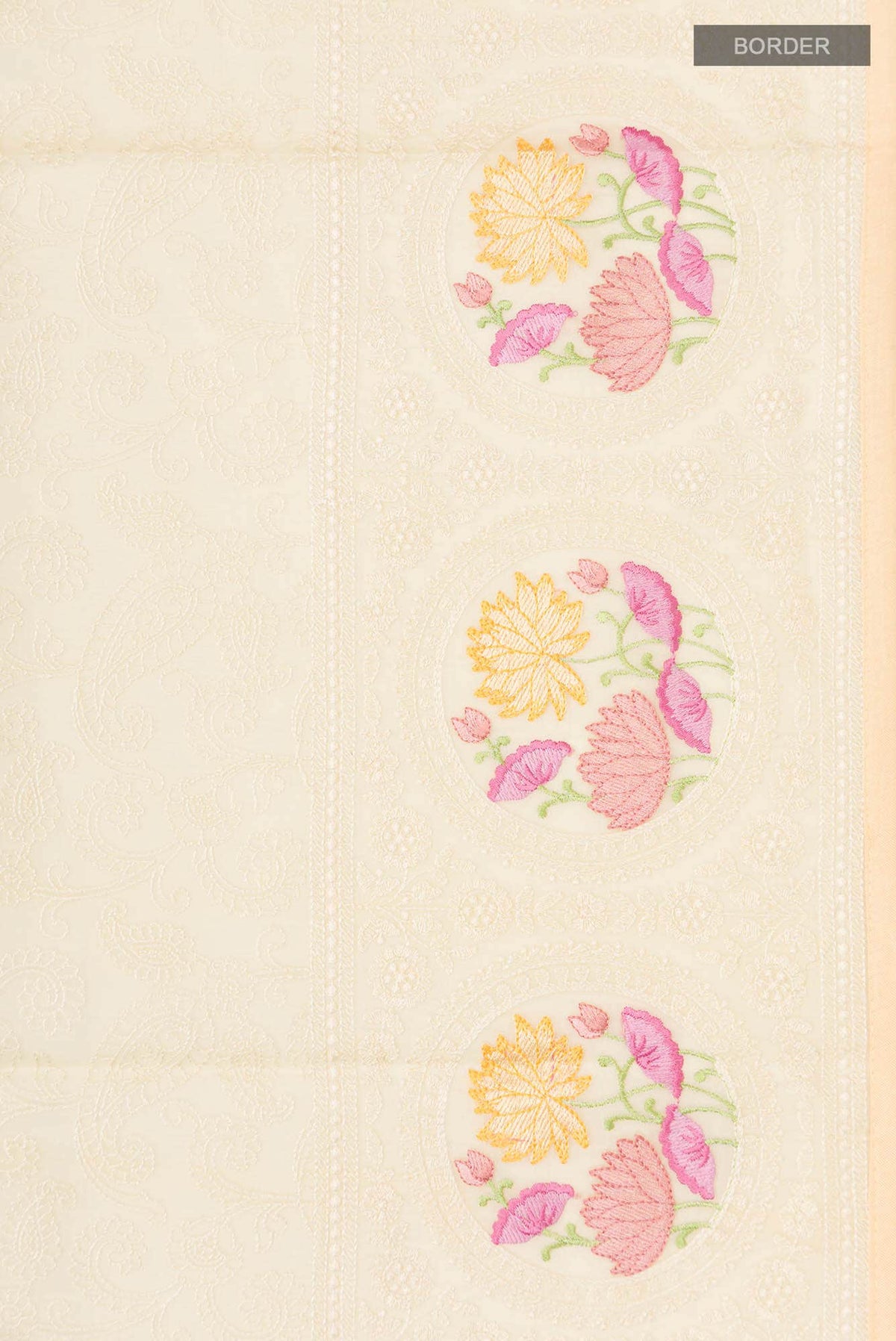 Sandal Organza Silk Saree