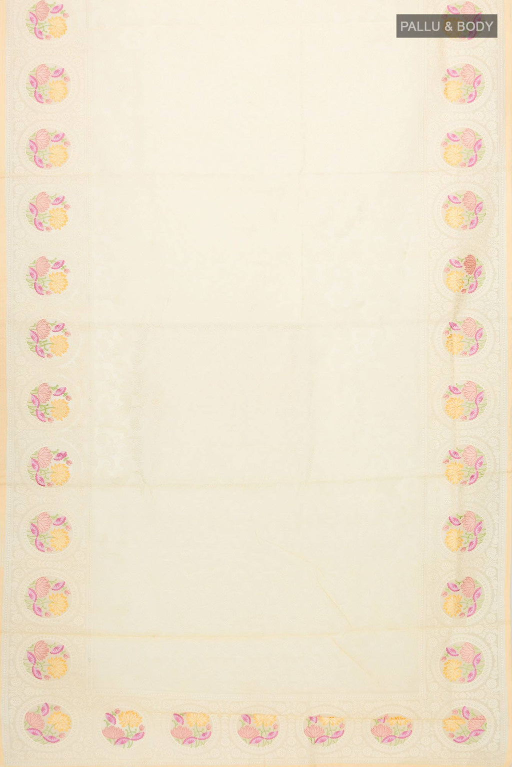 Sandal Organza Silk Saree