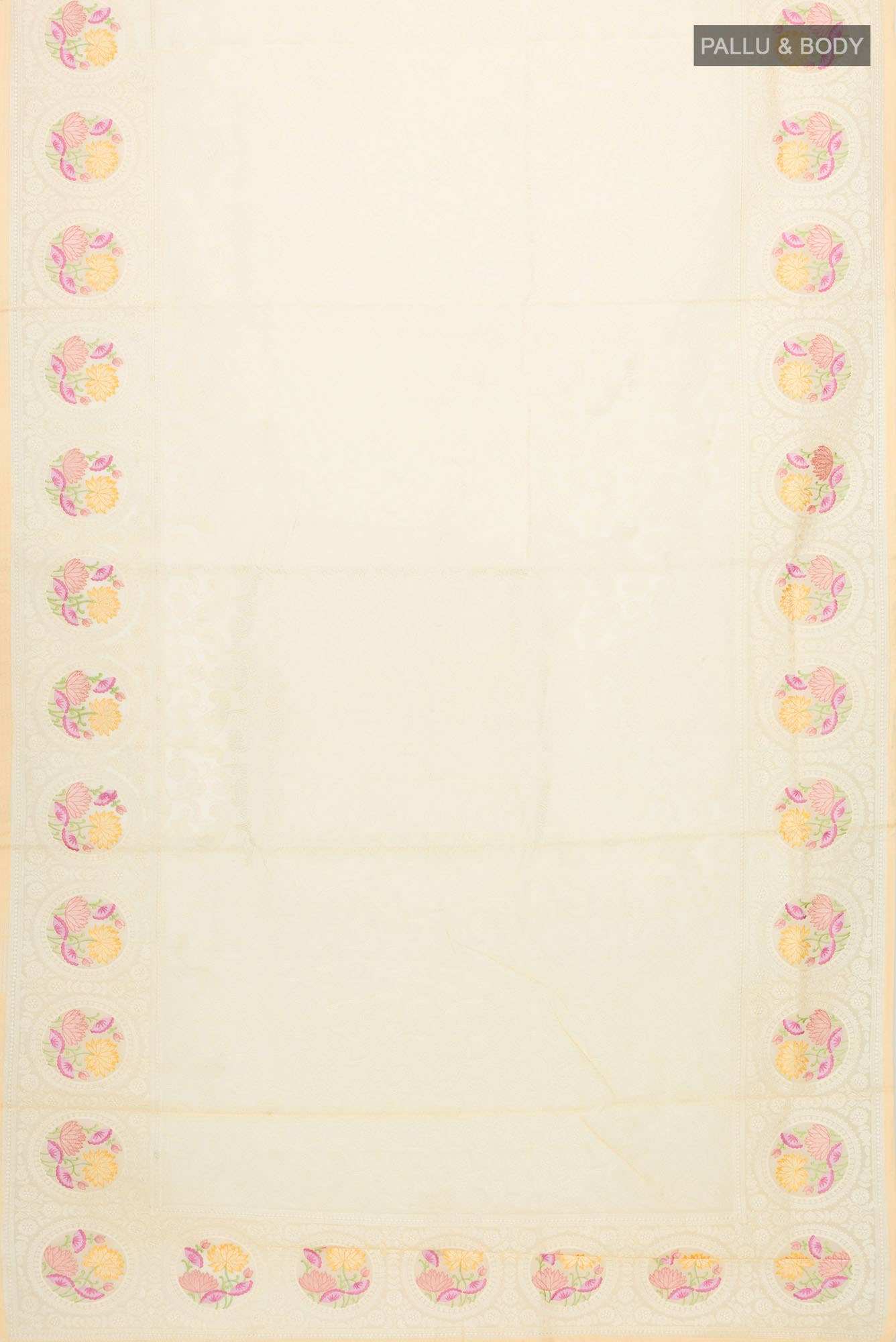 Sandal Organza Silk Saree