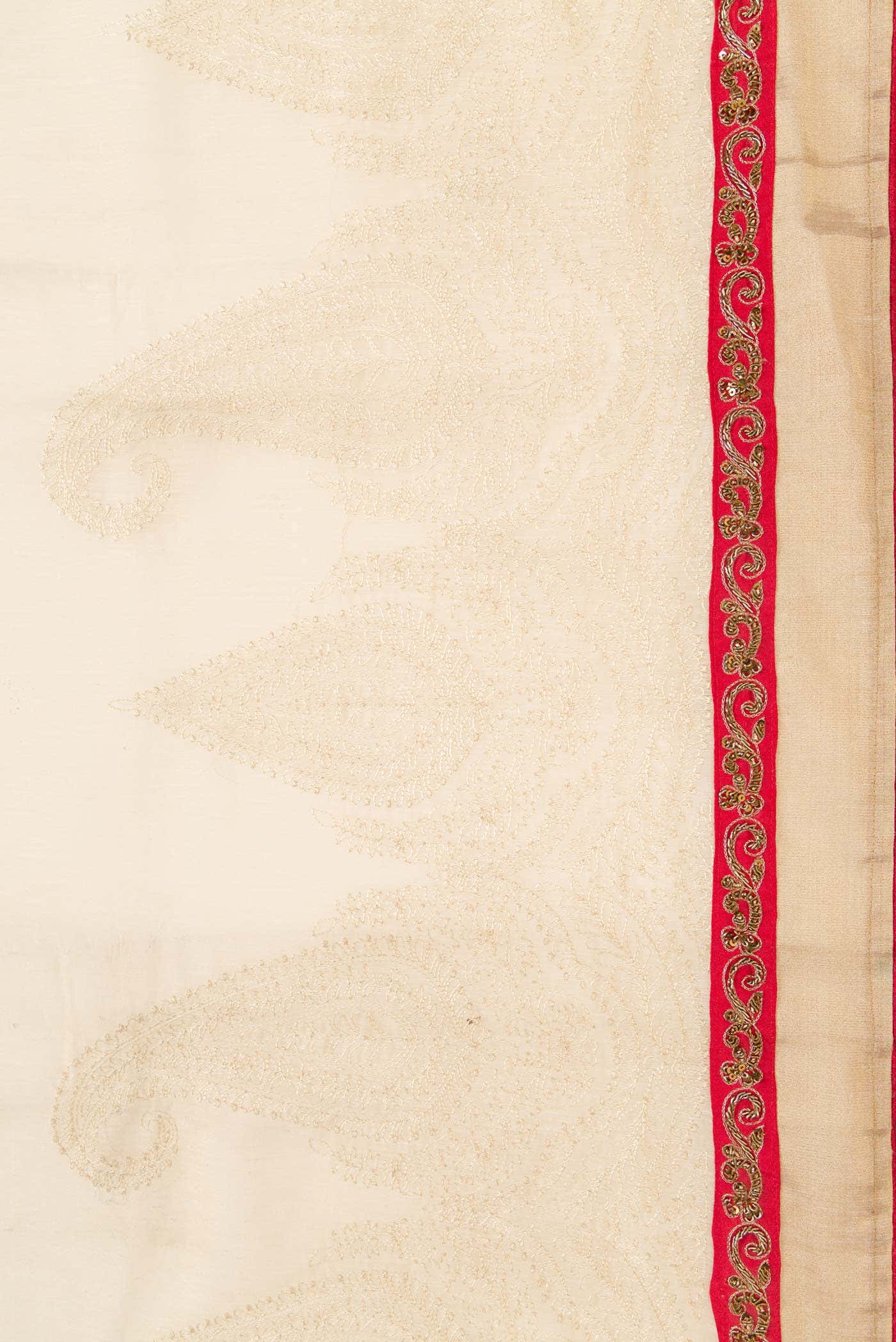 Sandal Linen Saree