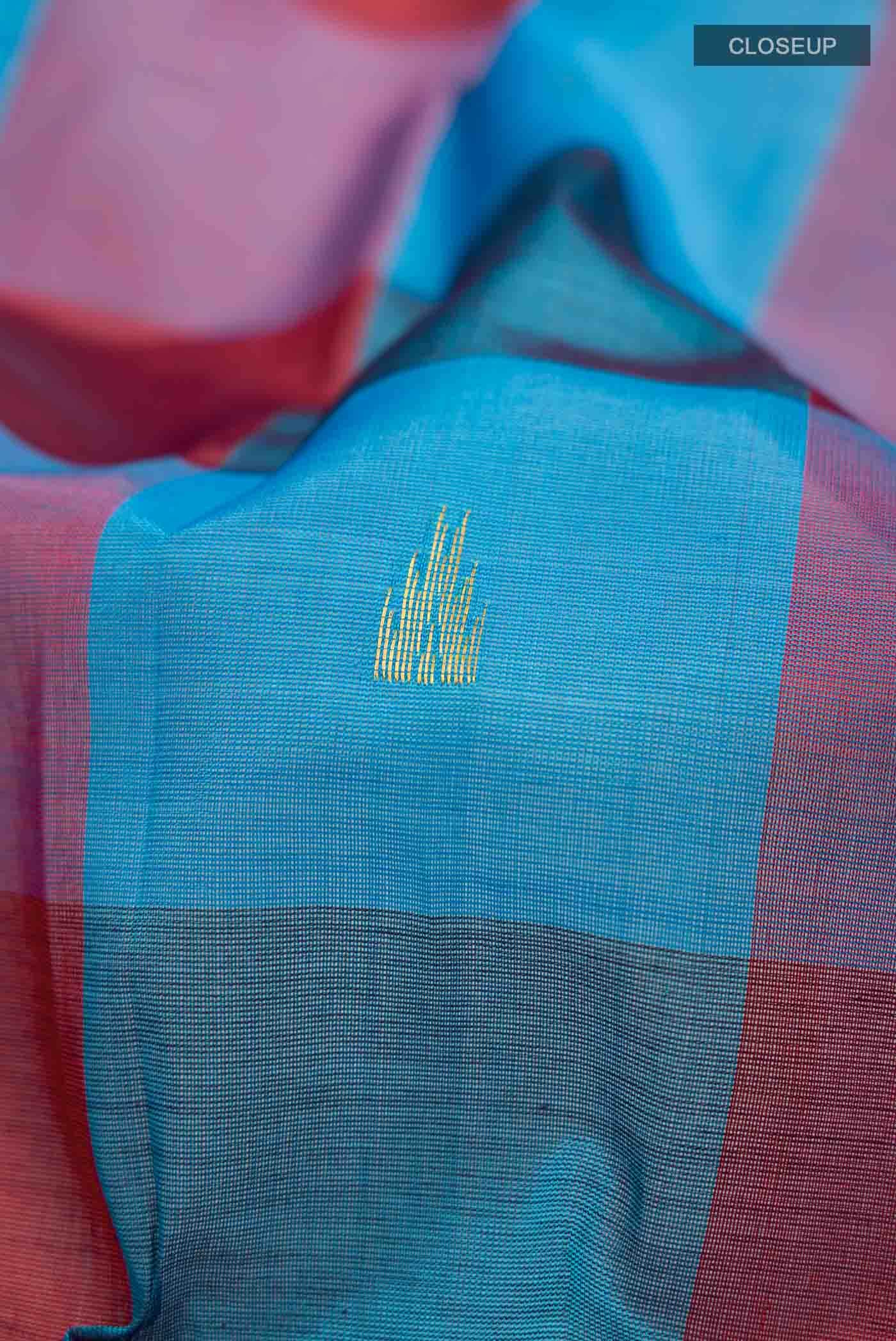 Multi Color Silk Cotton Saree