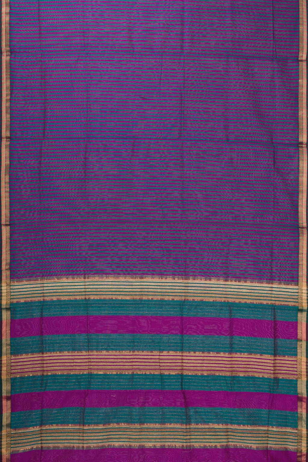 Multi Blended Chanderi Silk Saree