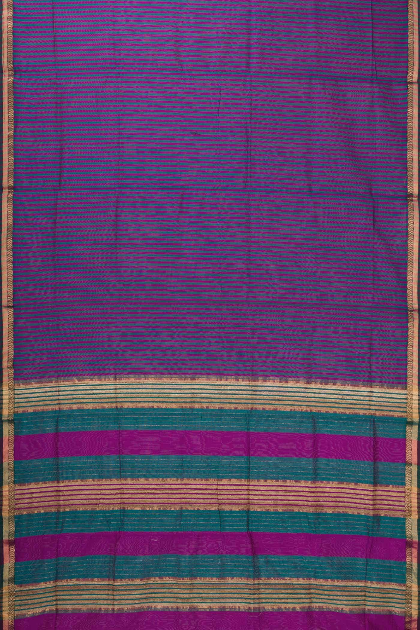 Multi Blended Chanderi Silk Saree