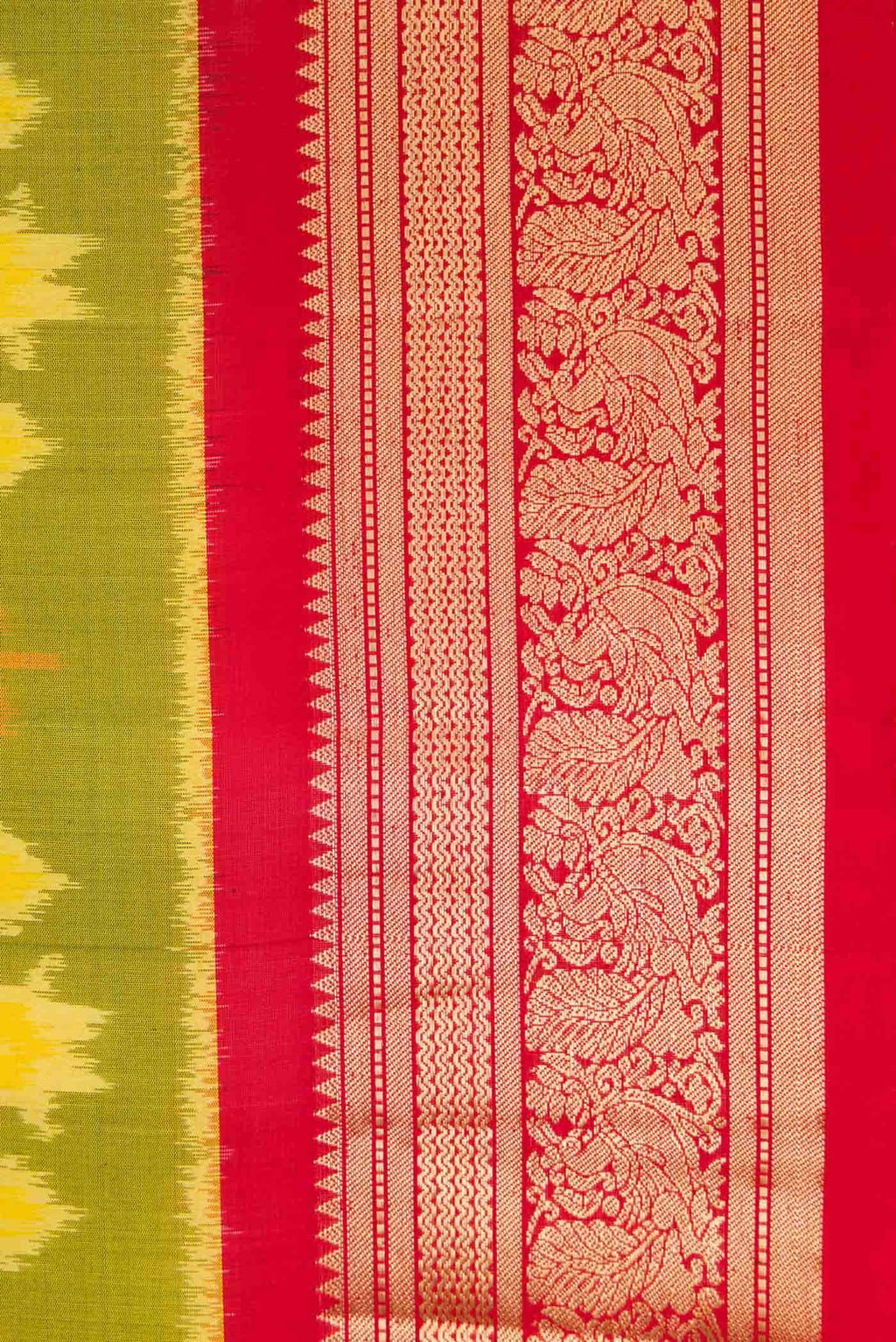 Mehandi Green Soft Silk Saree