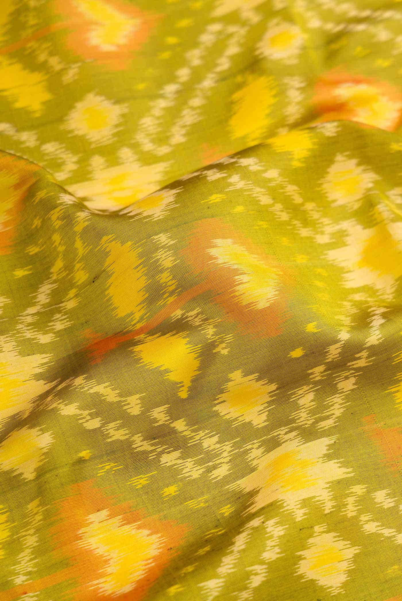 Mehandi Green Soft Silk Saree