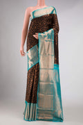 Coffee Brown Kanjivaram Silk Saree