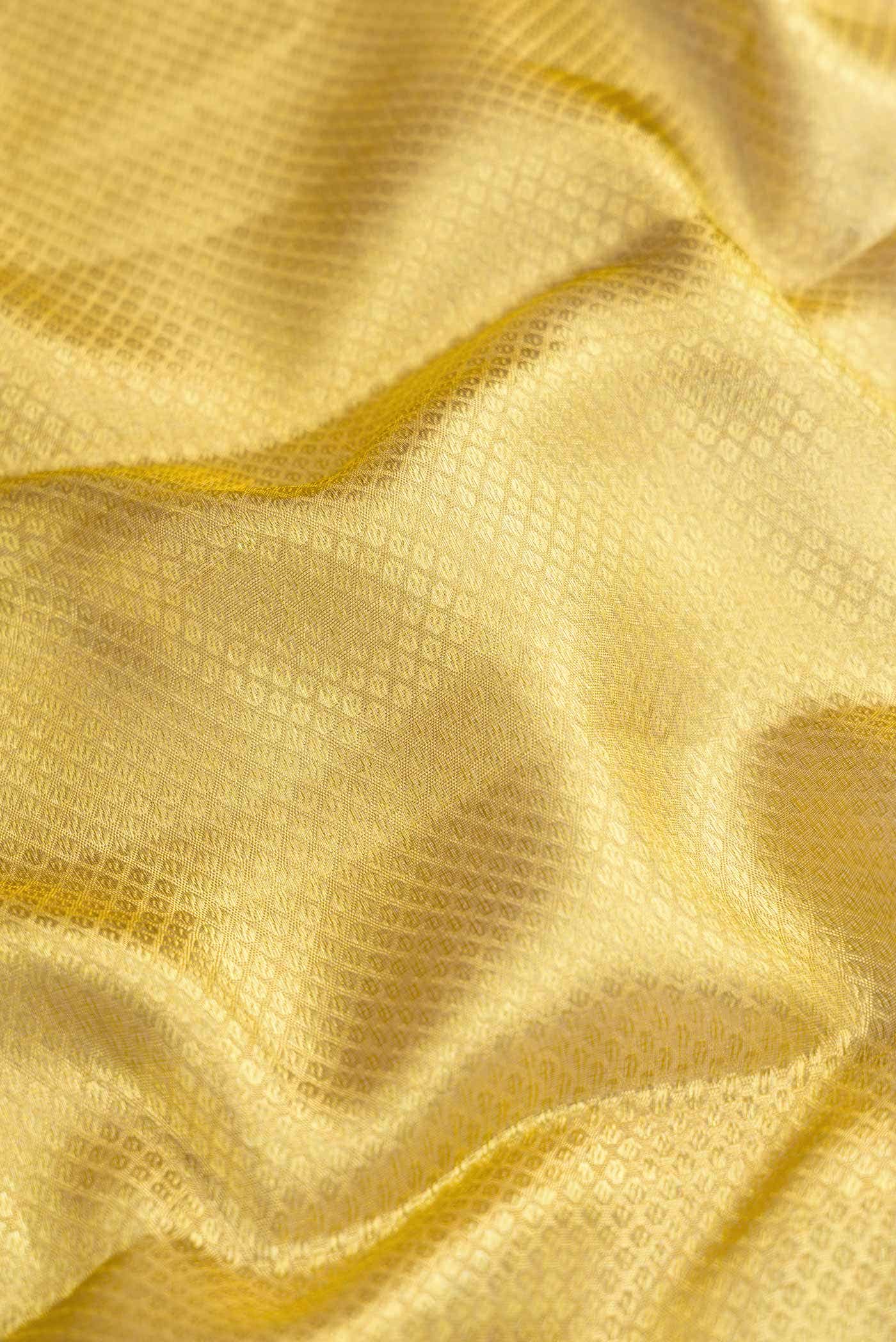 Gold Kanchipuram Tissue Silk Saree