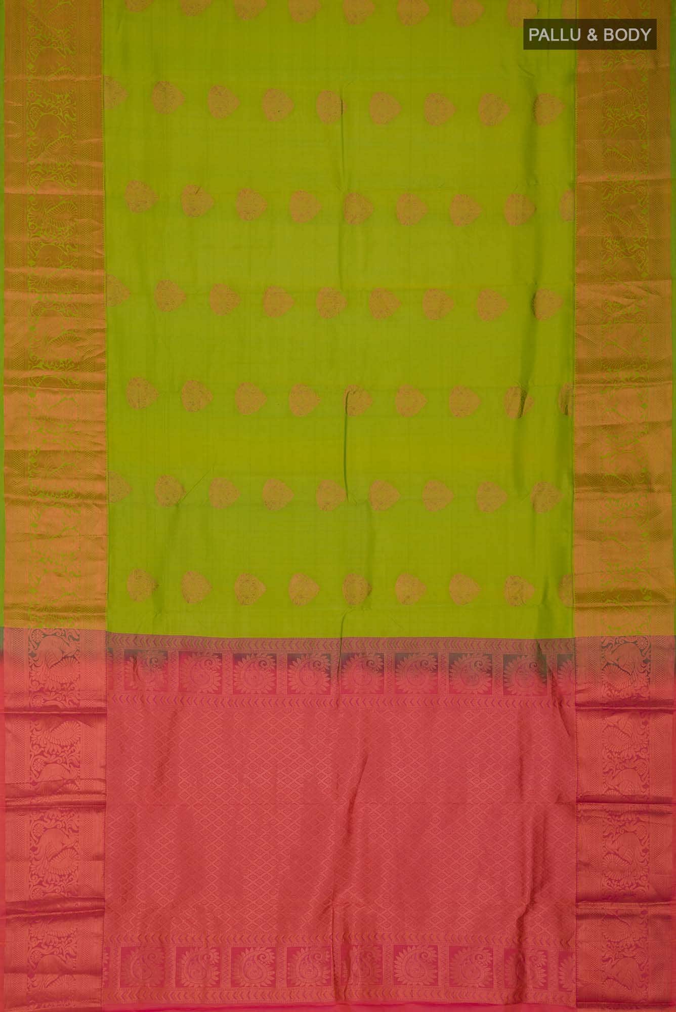 Green Kanchipuram Silk Saree