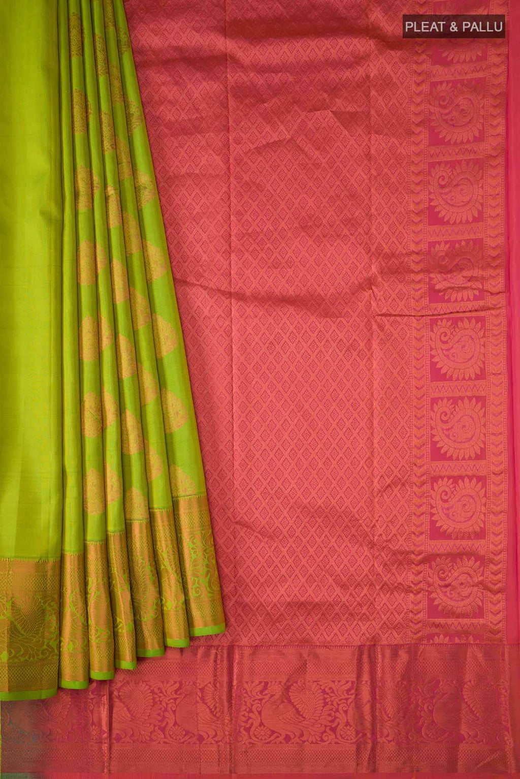 Green Kanchipuram Silk Saree