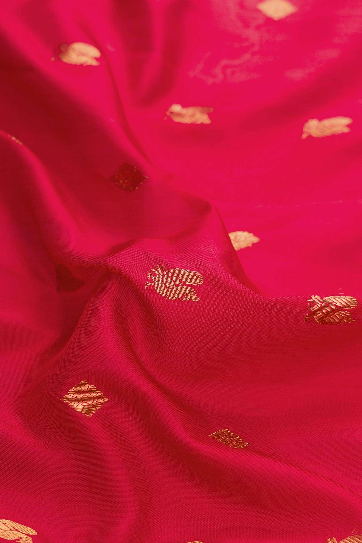 Maroon Gadwal Silk Saree