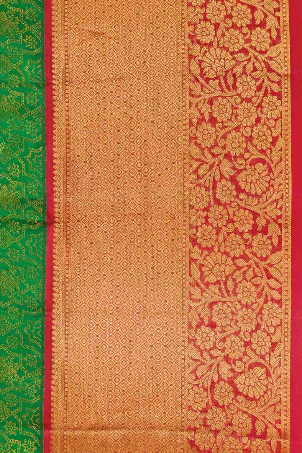 Green Kanchipuram Silk Saree
