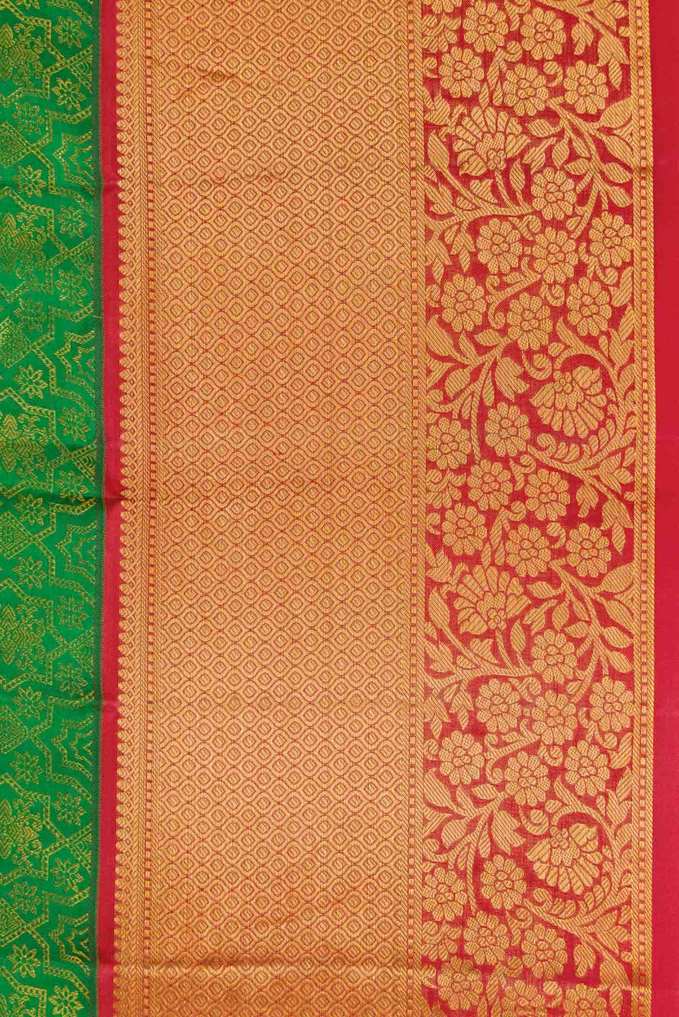 Green Kanchipuram Silk Saree