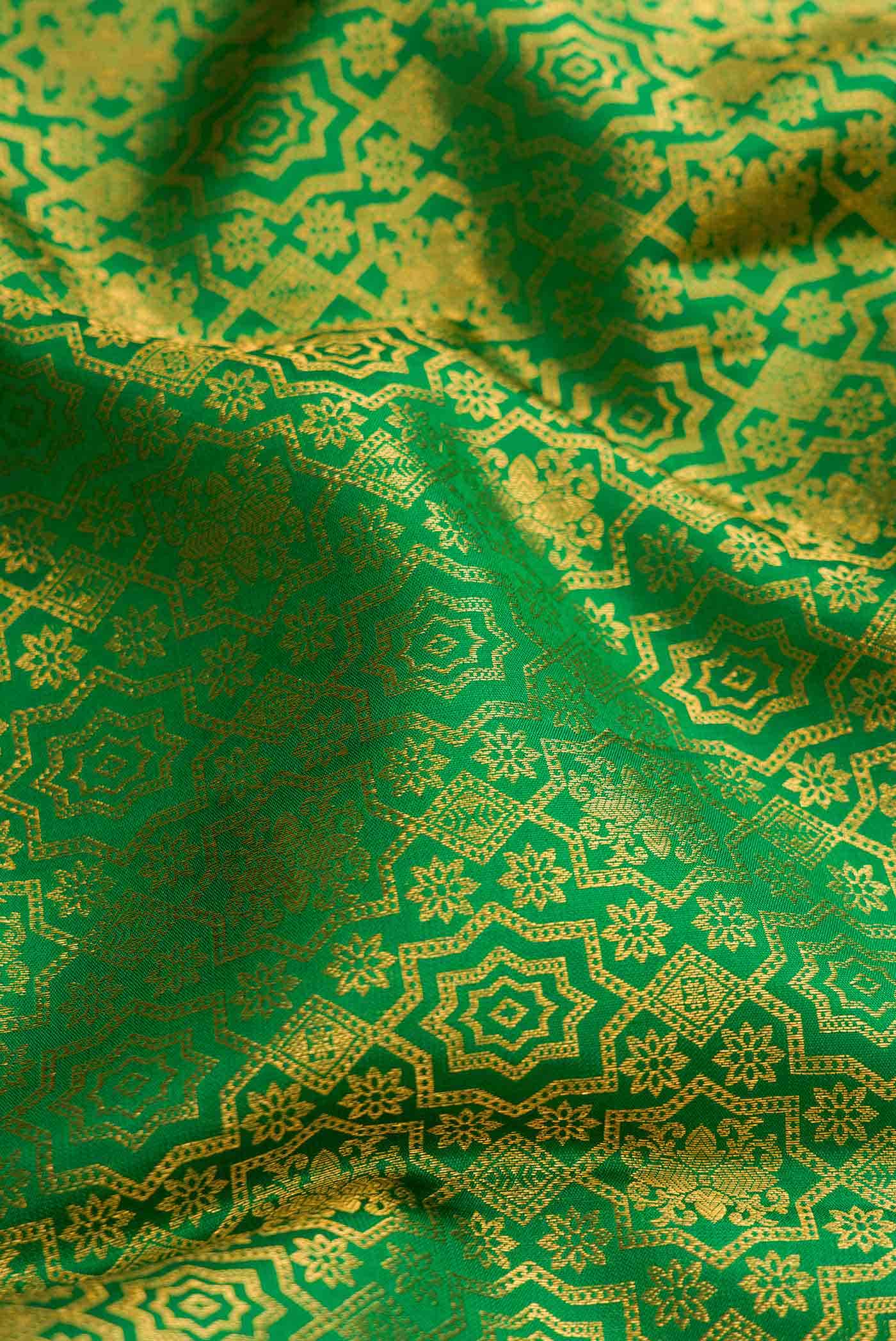 Green Kanchipuram Silk Saree