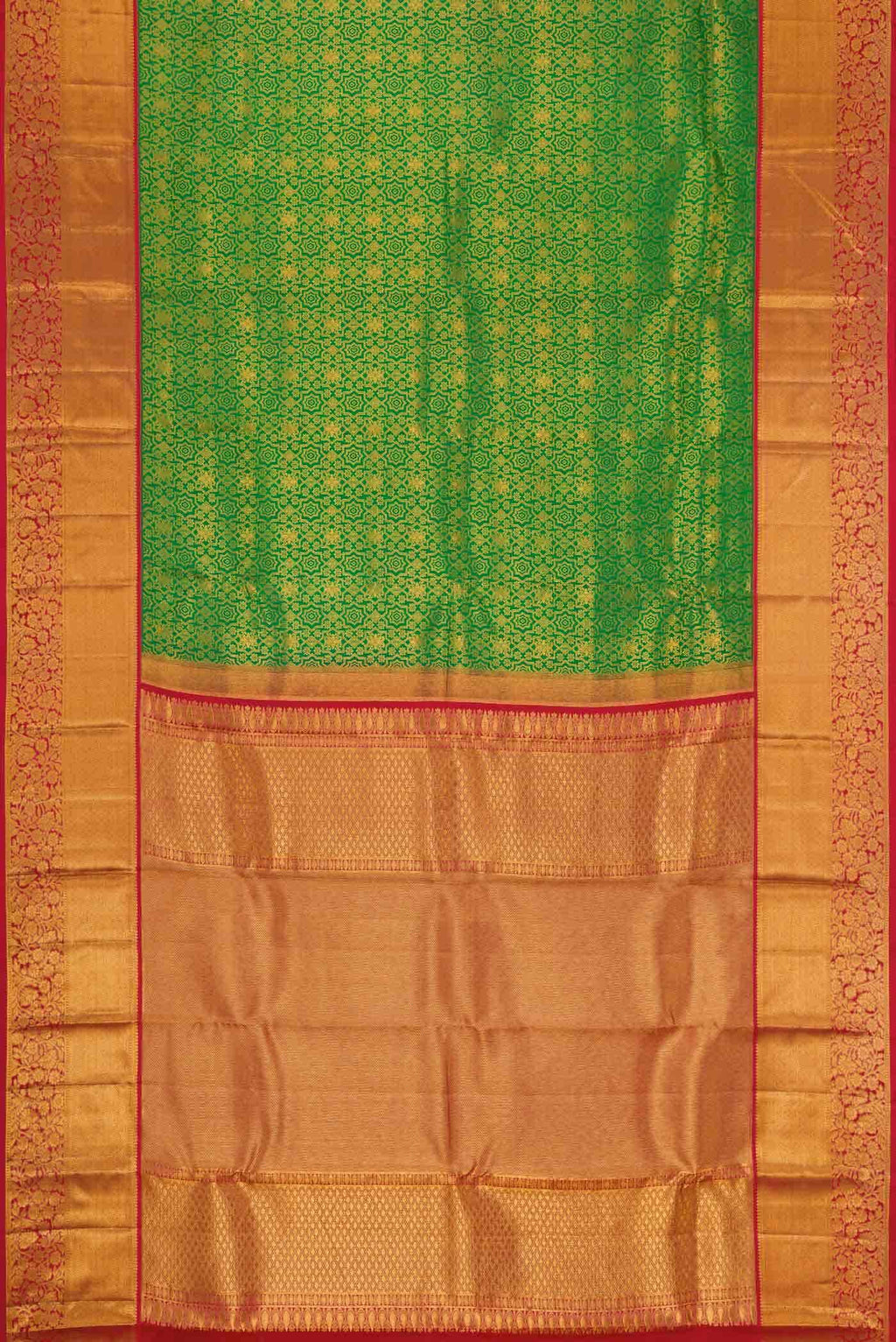 Green Kanchipuram Silk Saree