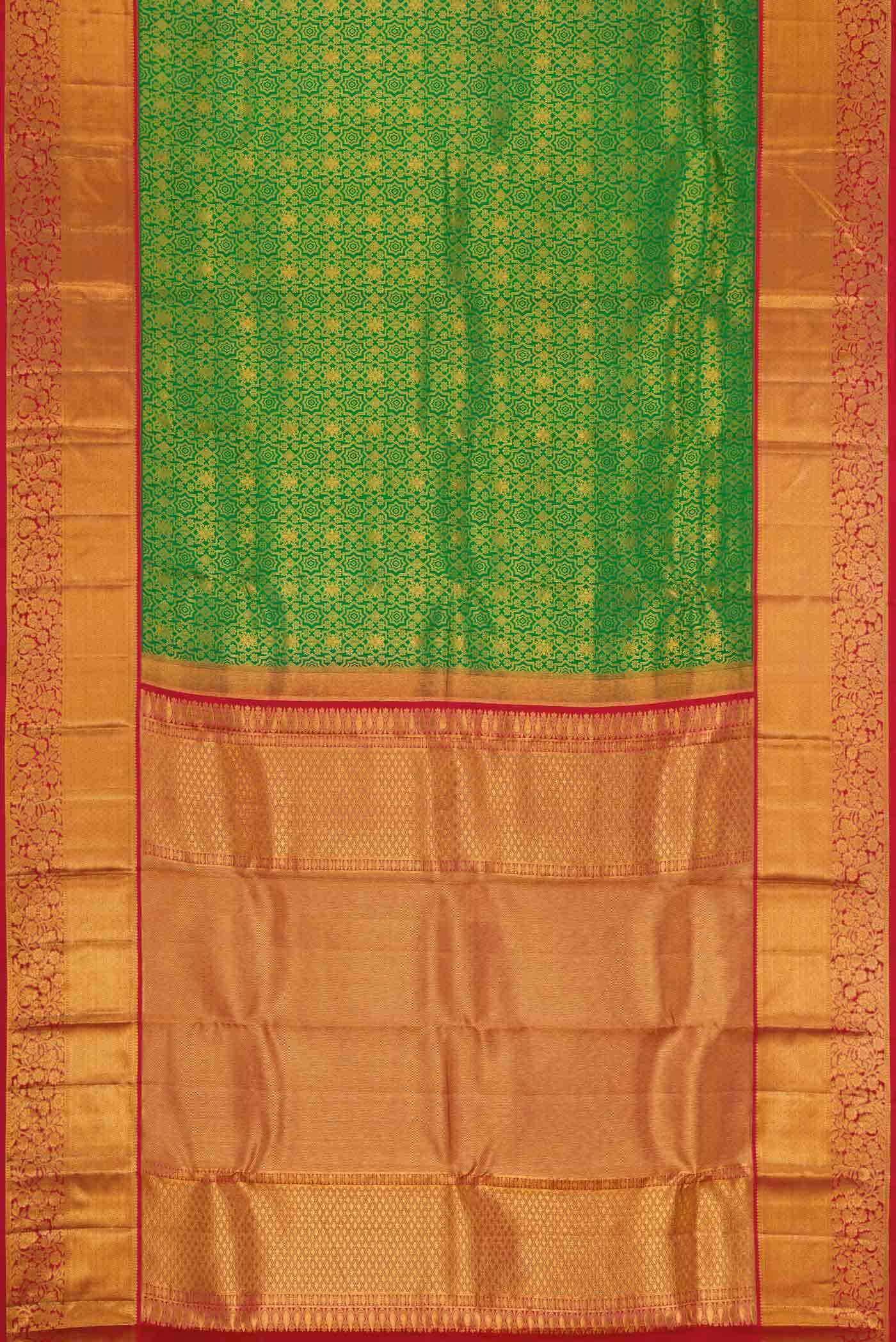 Green Kanchipuram Silk Saree
