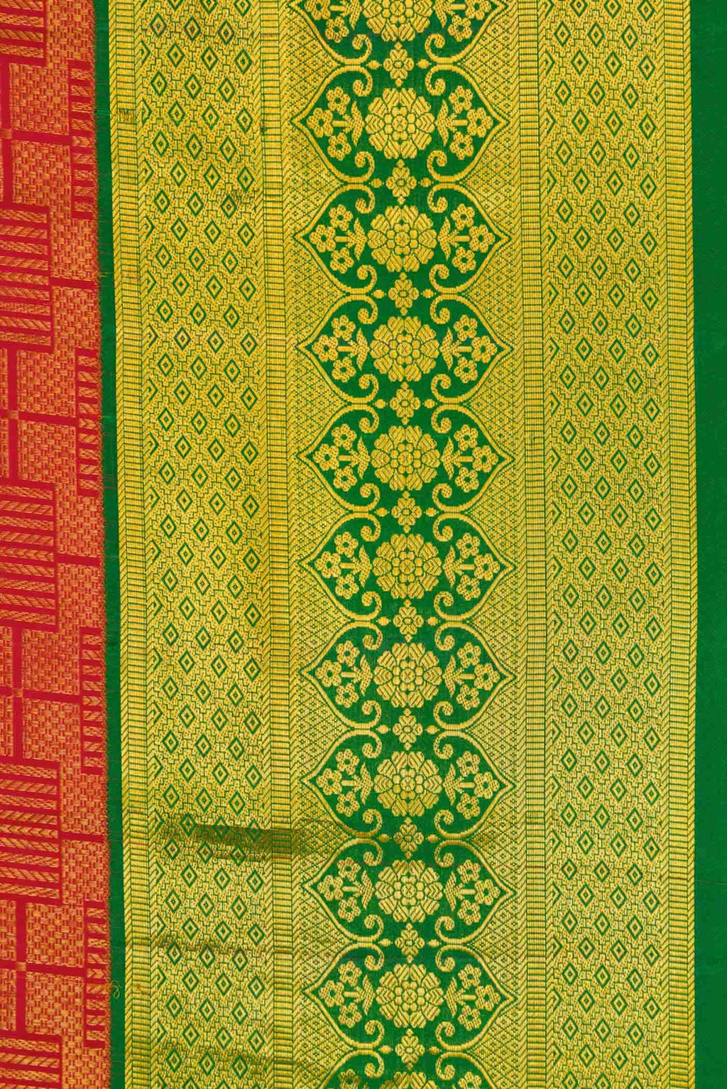 Red Kanchipuram Silk Saree