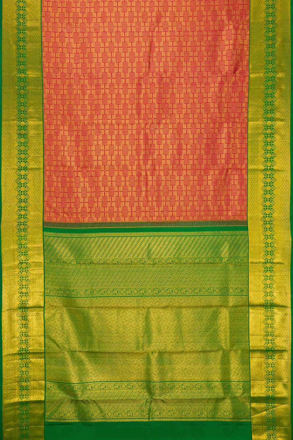 Red Kanjivaram Silk Saree