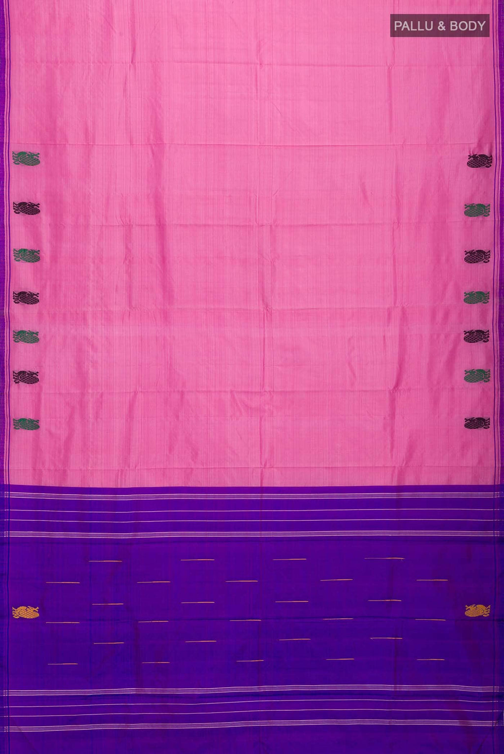 Pink Kanchipuram Silk Saree
