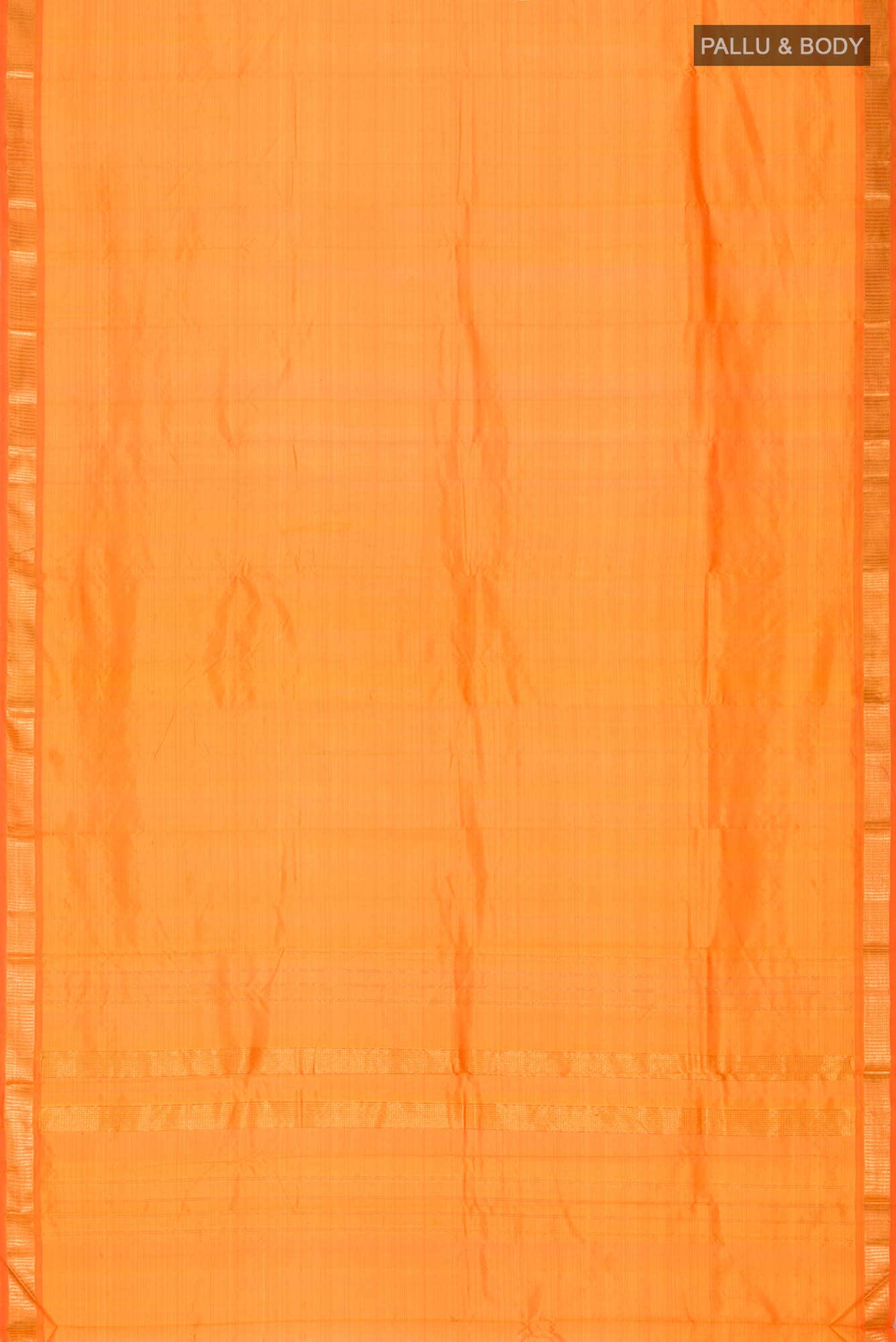 Yellow Kanchipuram Silk Saree