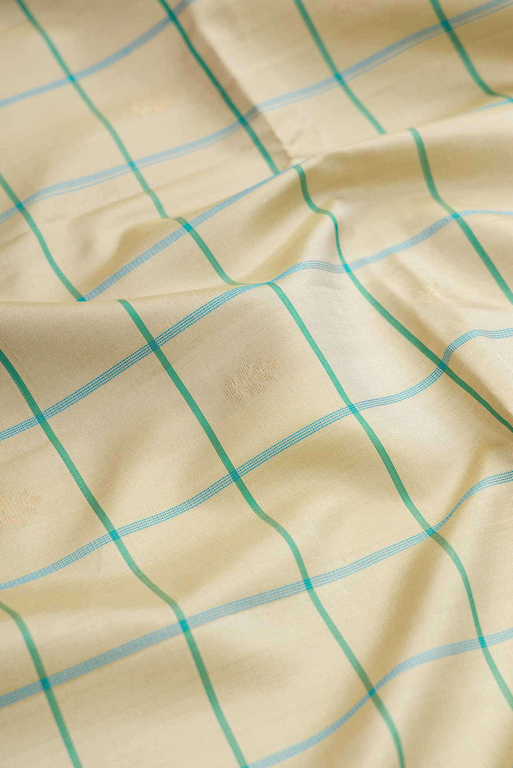 Beige Dual Tone Soft Silk Saree
