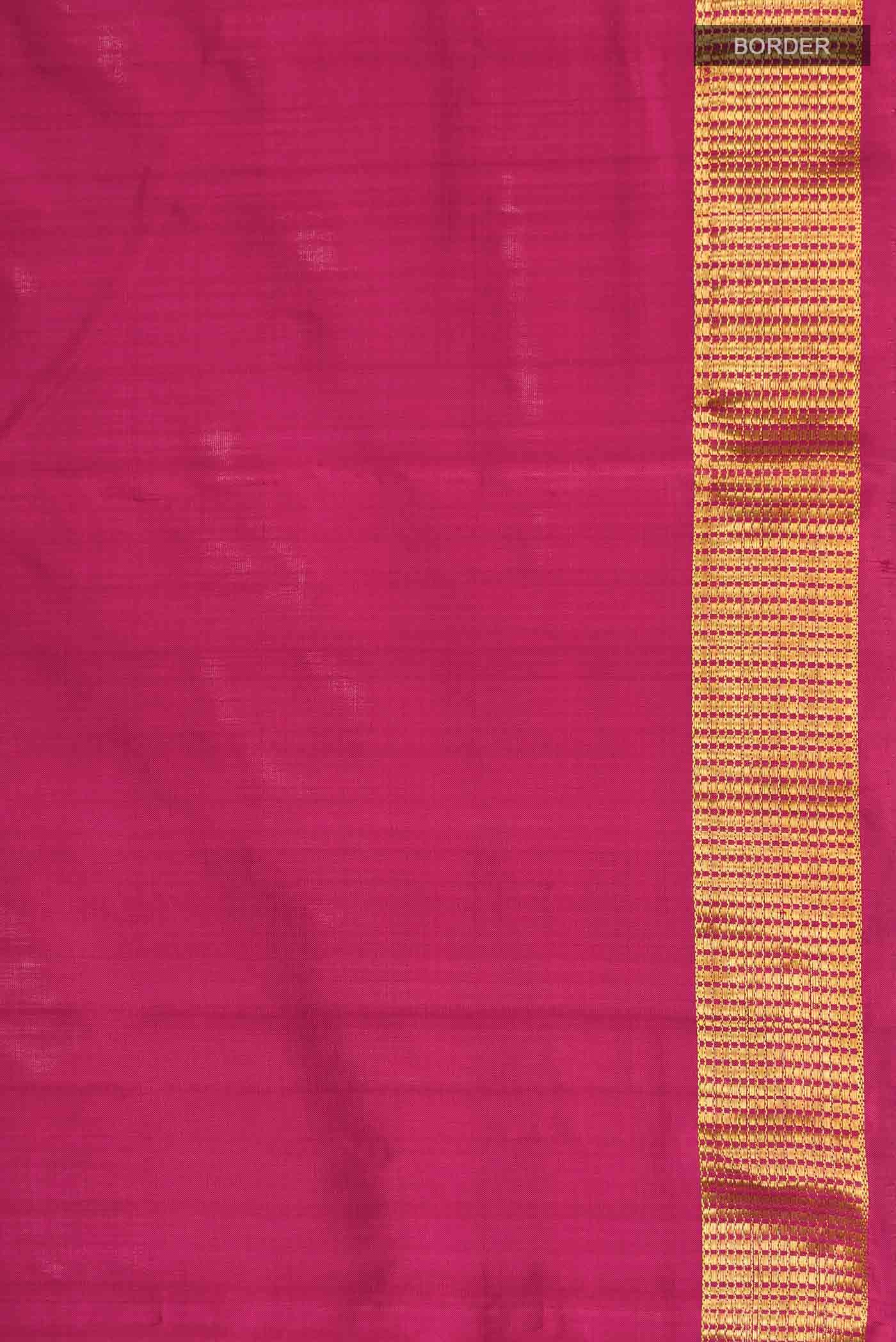 Maroon Kanchipuram Silk Saree