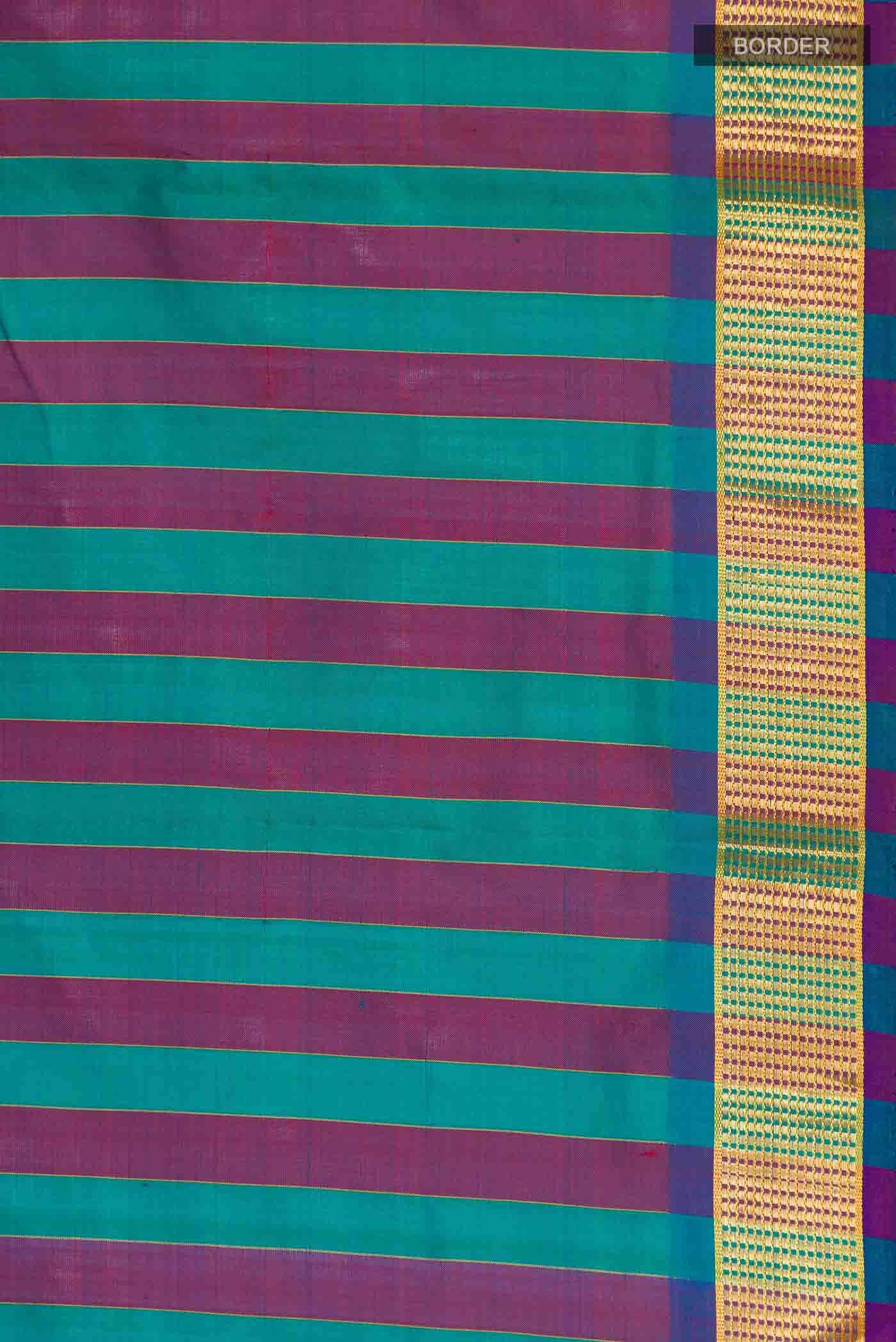 Multi Kanchipuram Silk Saree