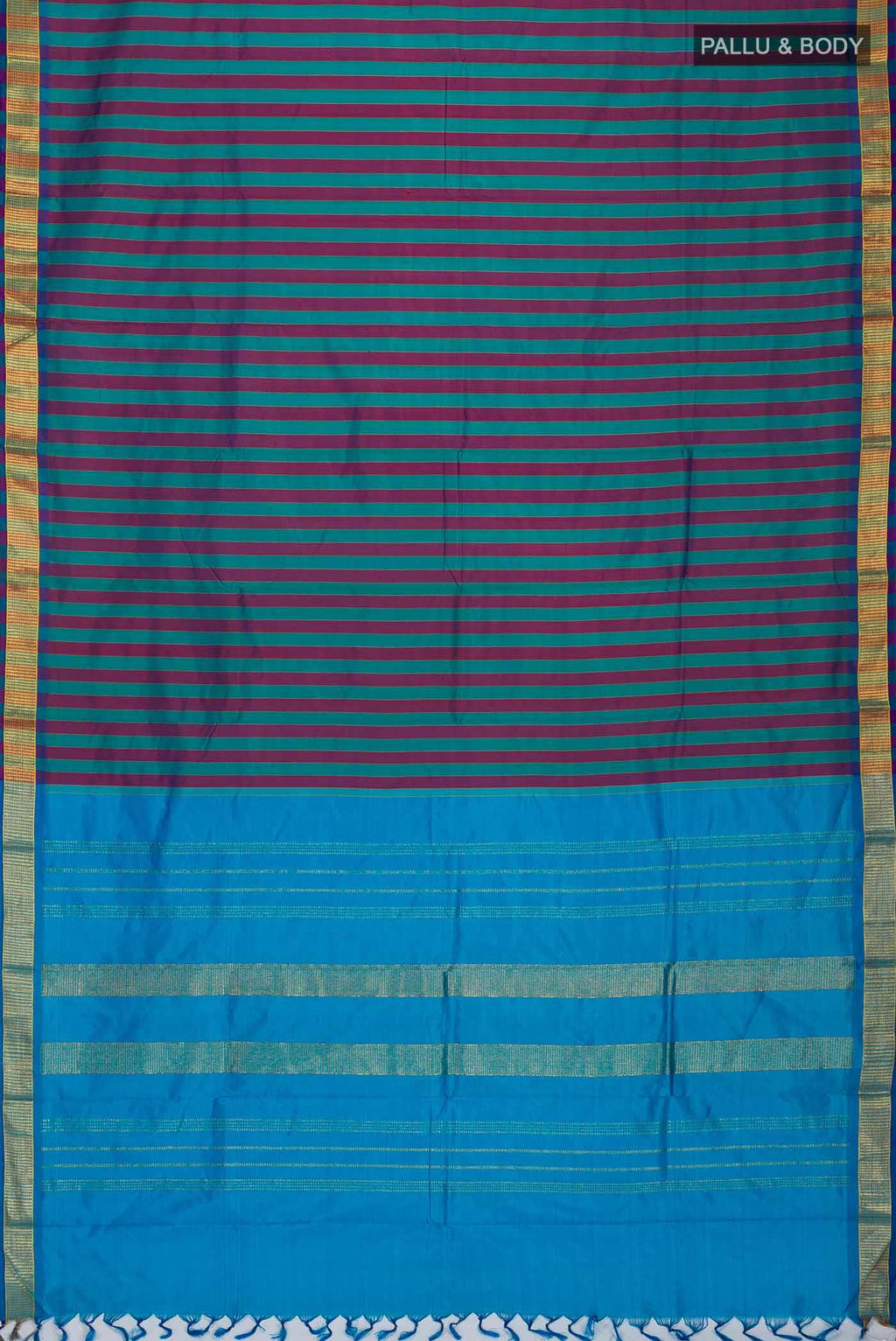 Multi Kanchipuram Silk Saree