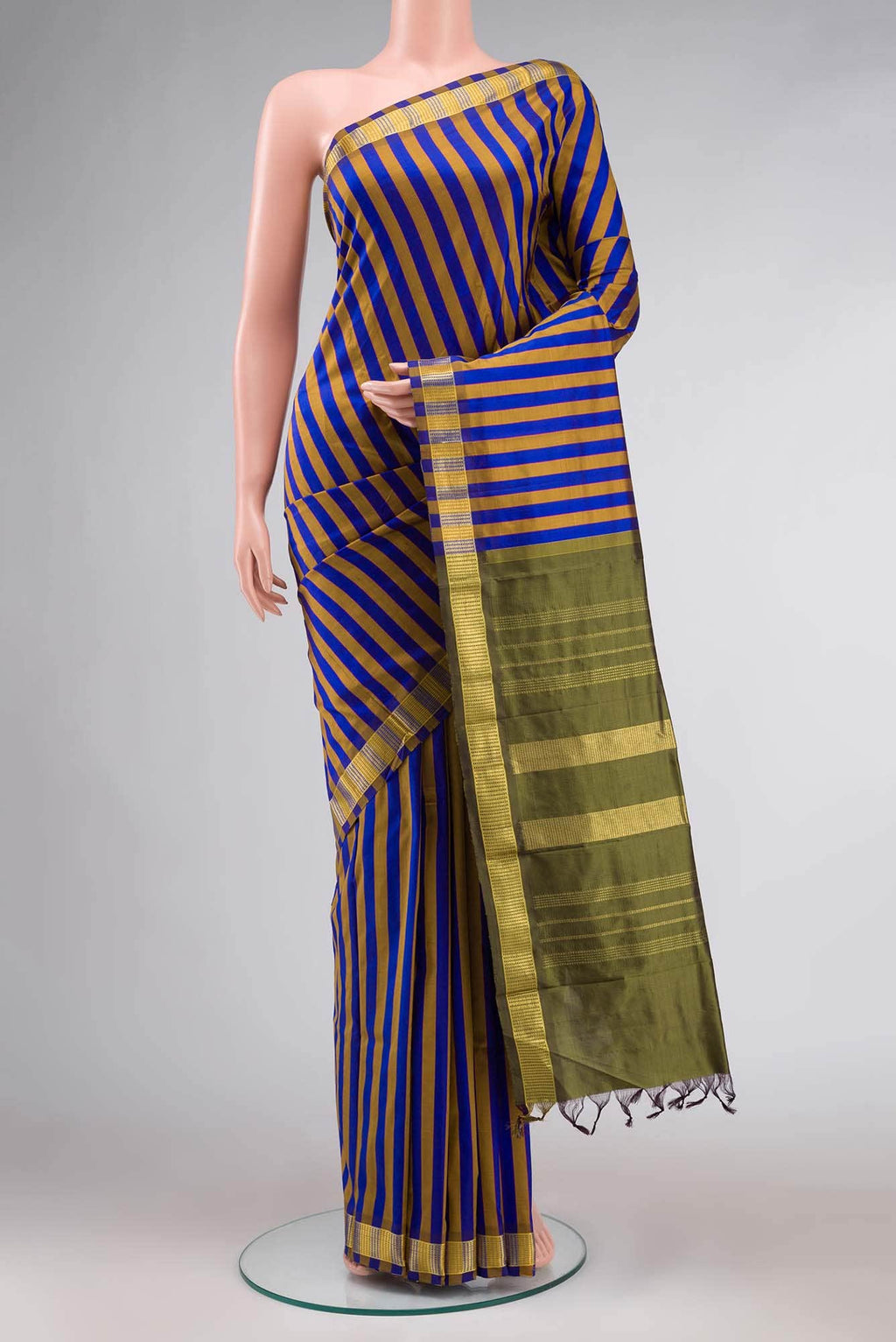 Multi Kanchipuram Silk Saree