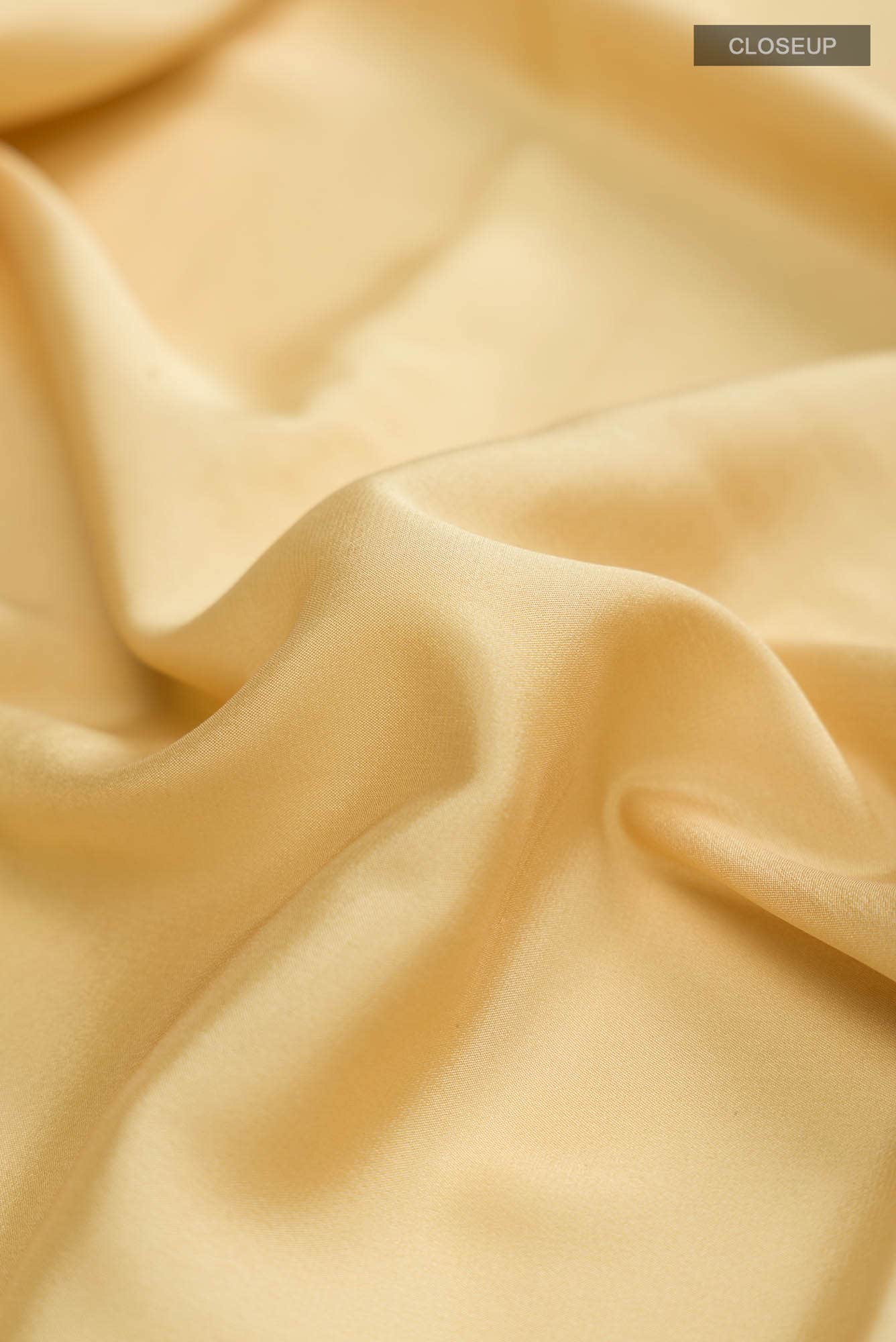 Beige Mysore Crepe Saree