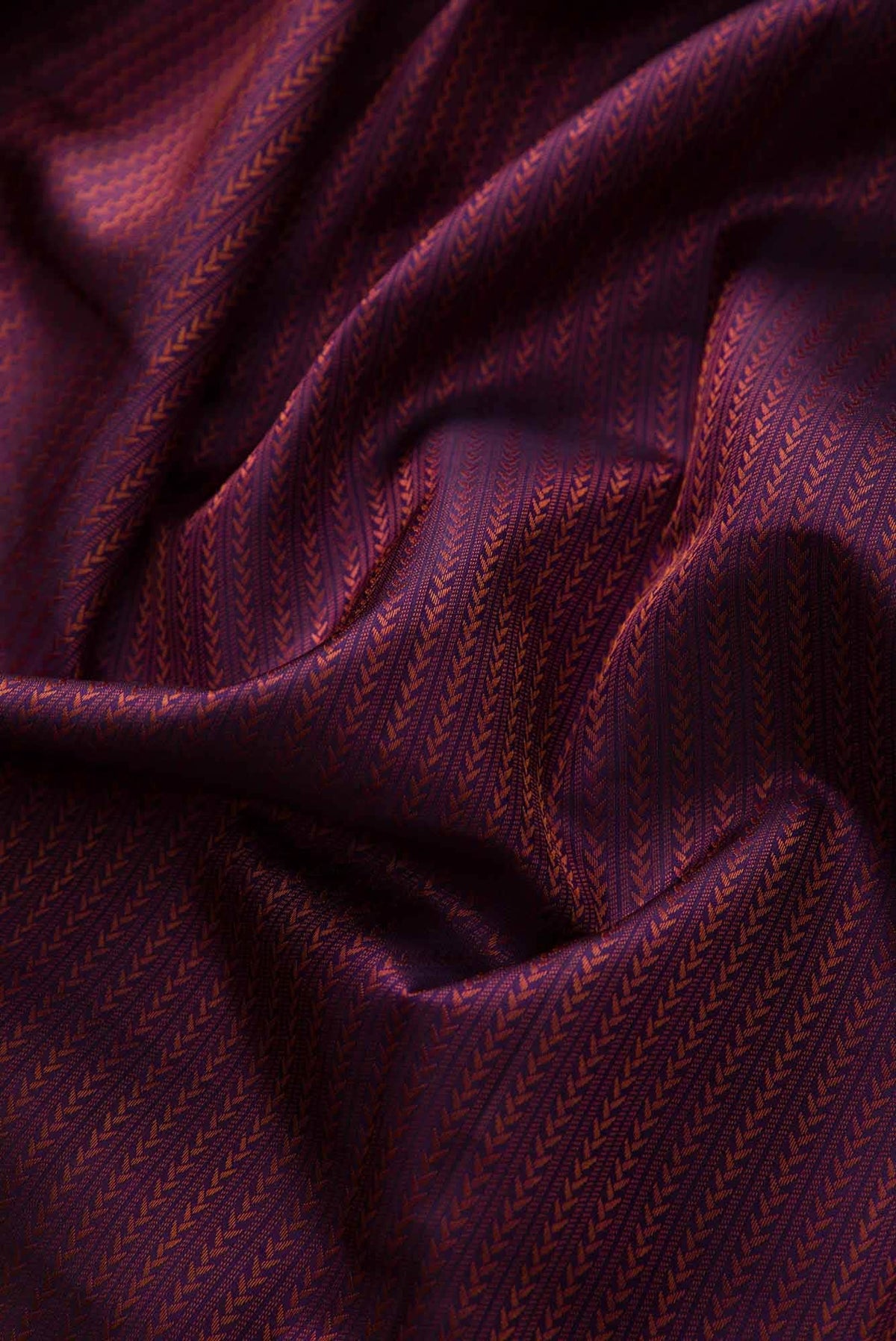 Purple Dual Tone Kanjivaram Silk Saree