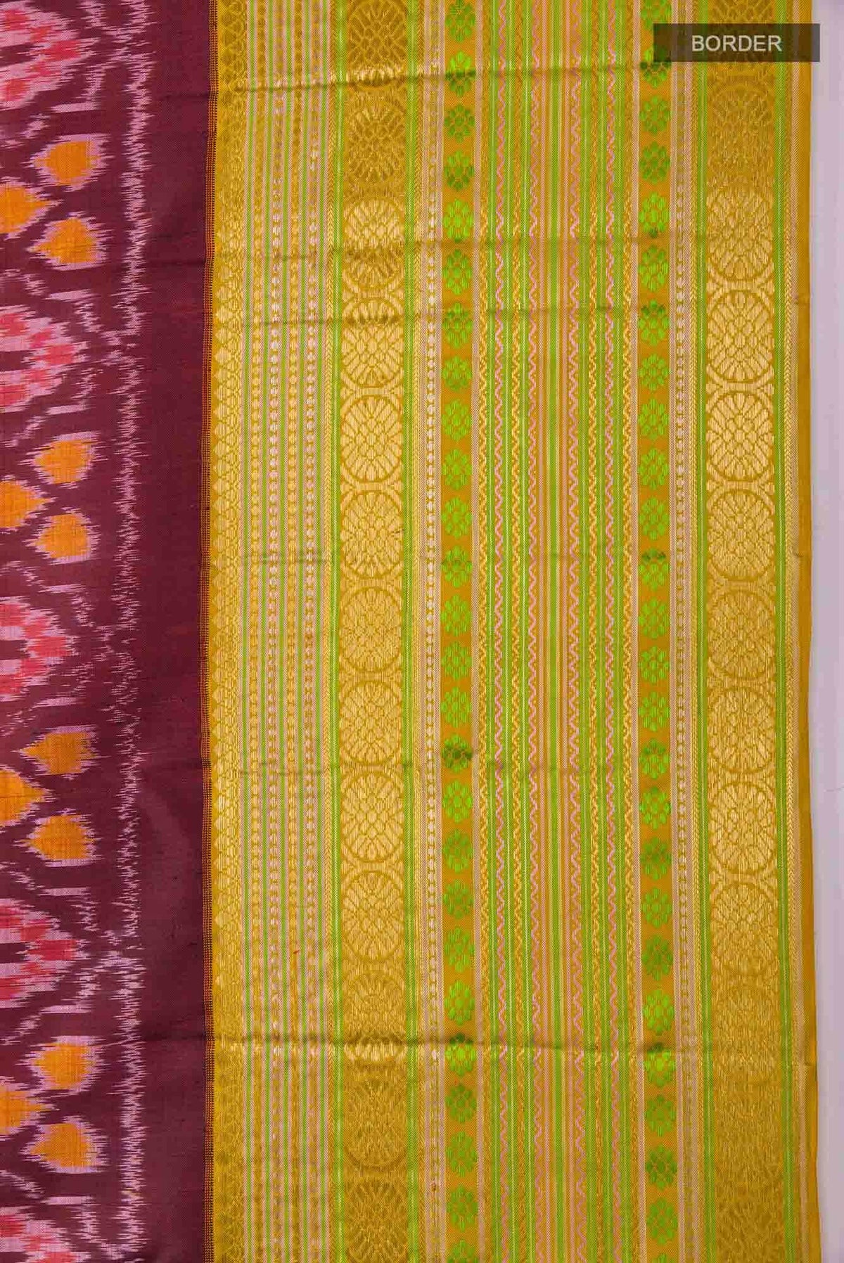 Pure Silk Pure Zari Coffee Brown Kanjivaram Saree