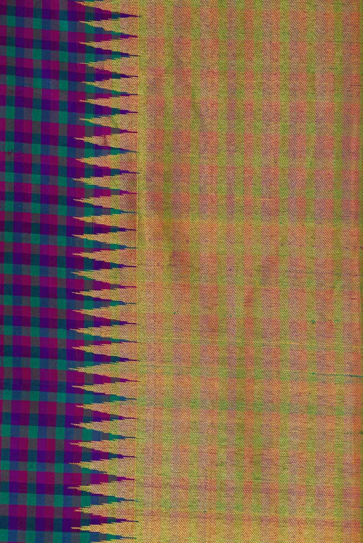 Multi Kanjivaram Silk Saree