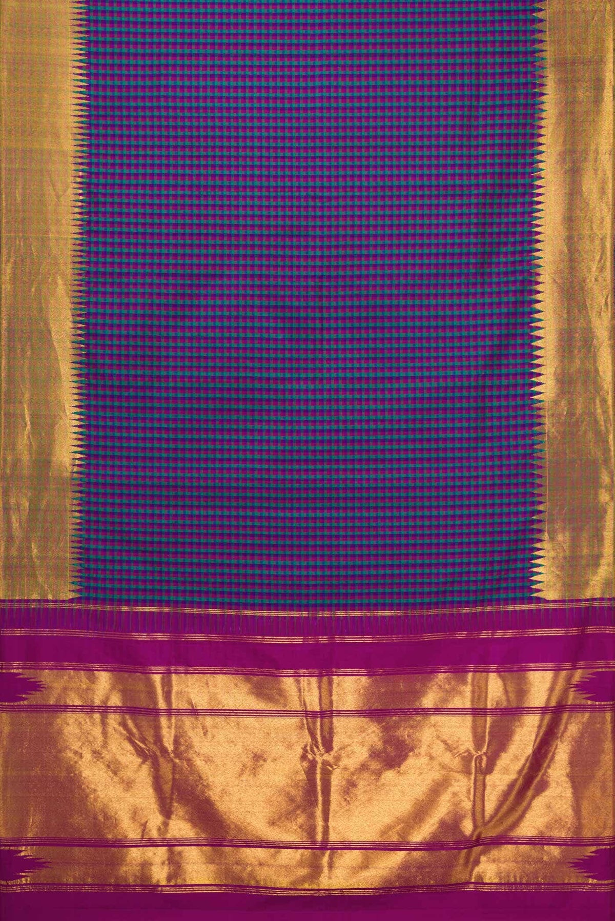 Multi Kanjivaram Silk Saree