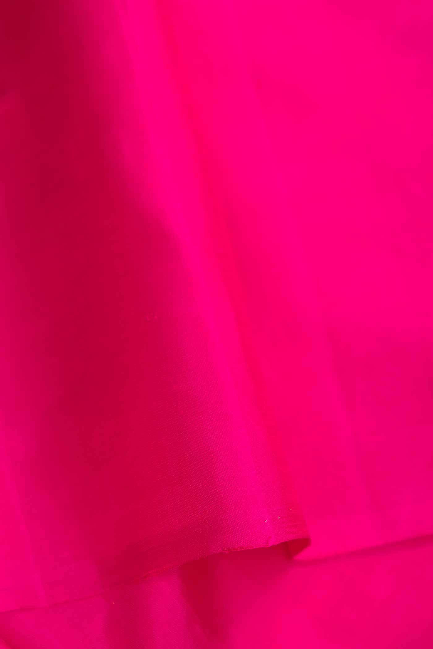 Pure Silk Pure Zari Pink Dual Tone Kanchipuram Saree