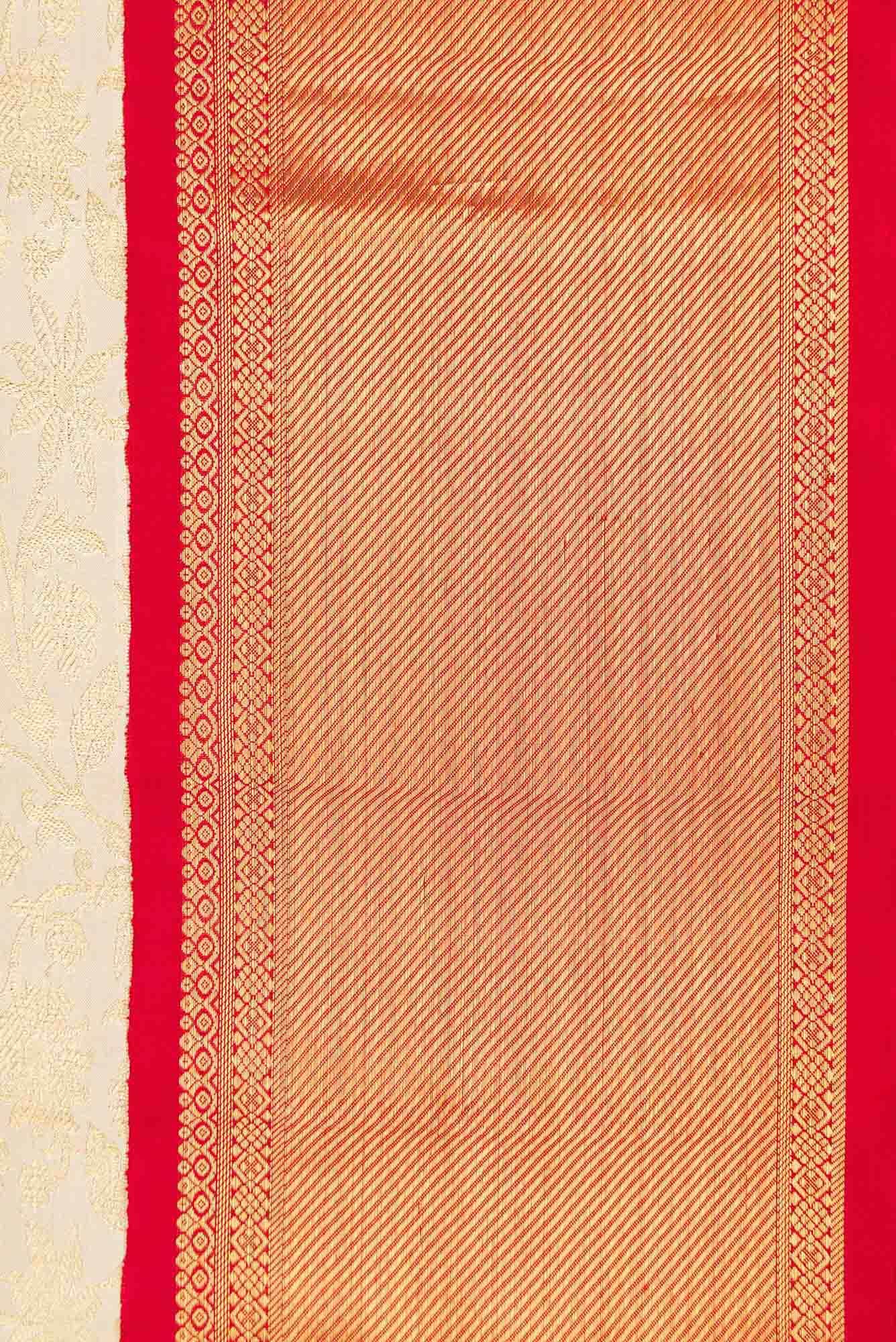 Pure Silk Pure Zari Sandal Dual Tone Kanchipuram Saree