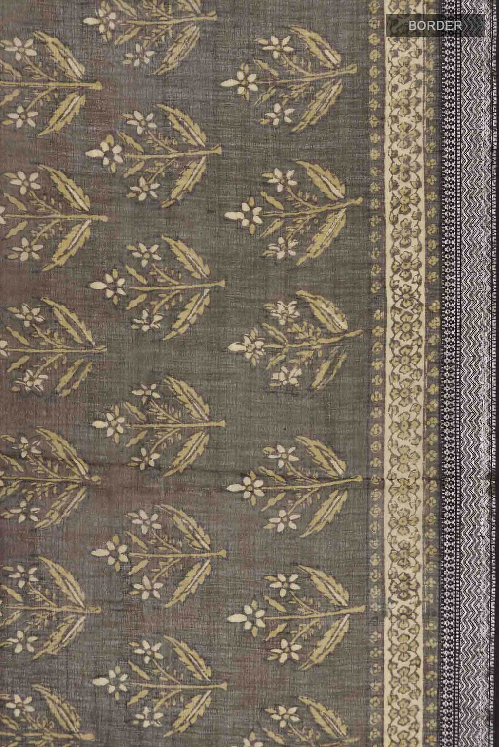 Green Chanderi Silk Cotton Saree