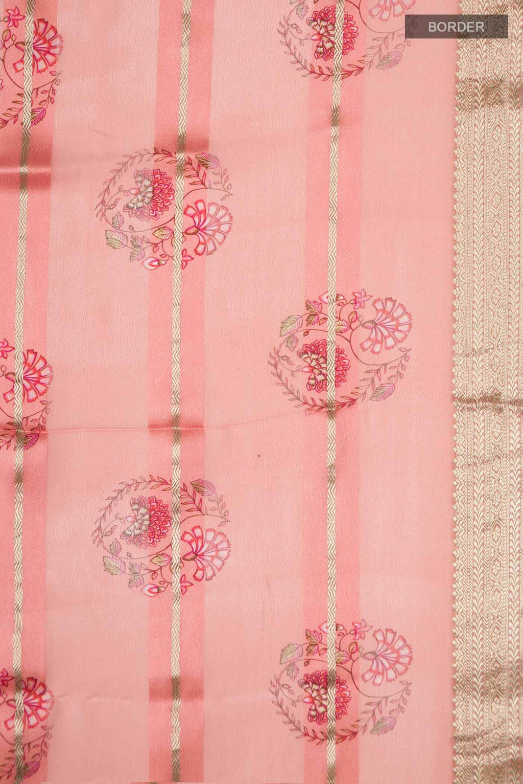 Coral Mysore Georgette Saree