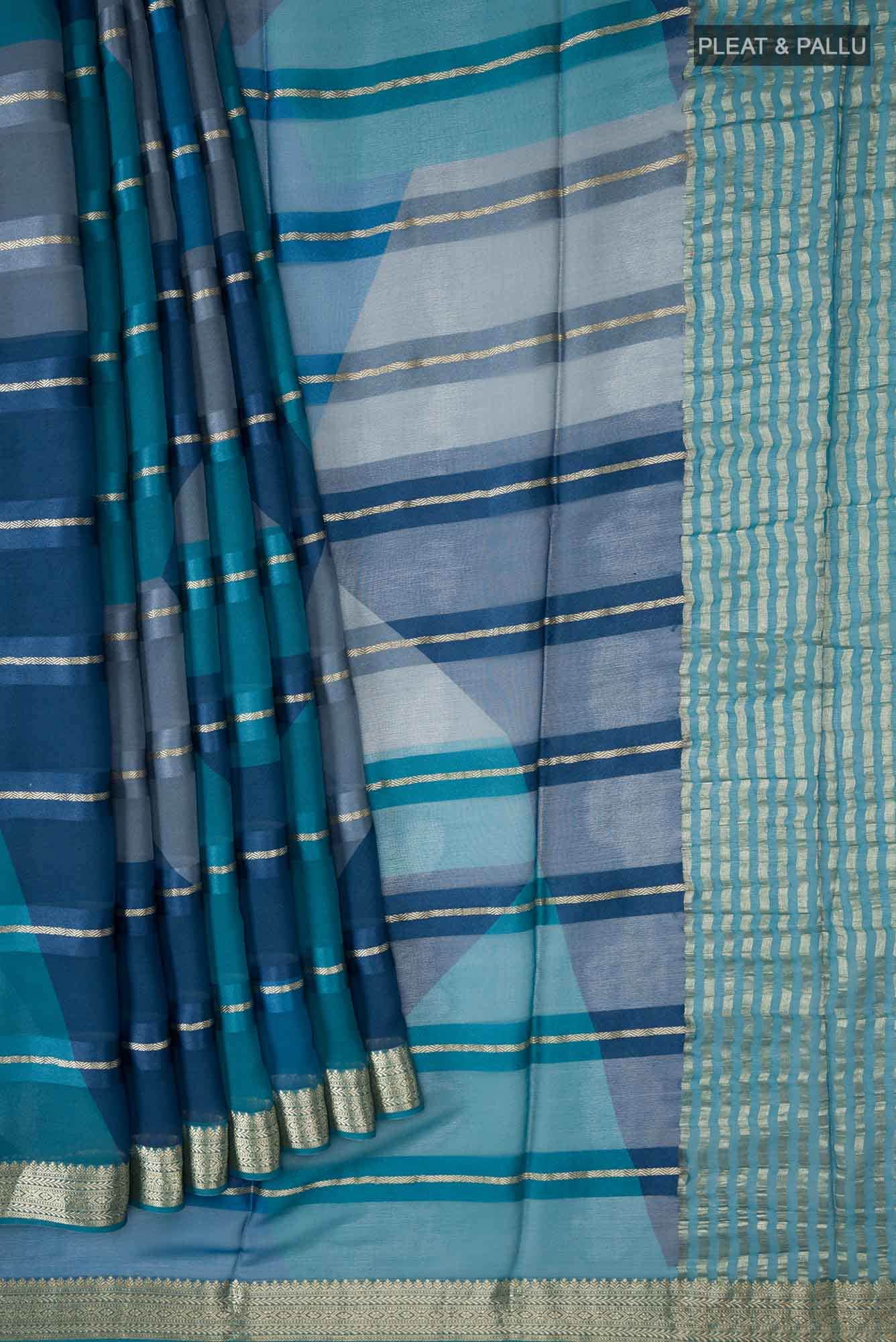 Multi Georgette Saree