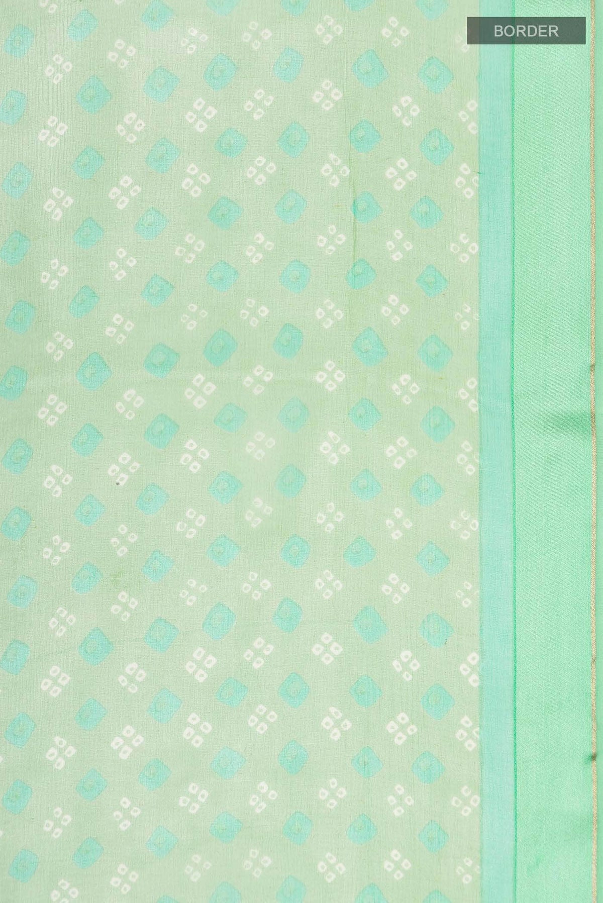 Green Mysore Chiffon Saree