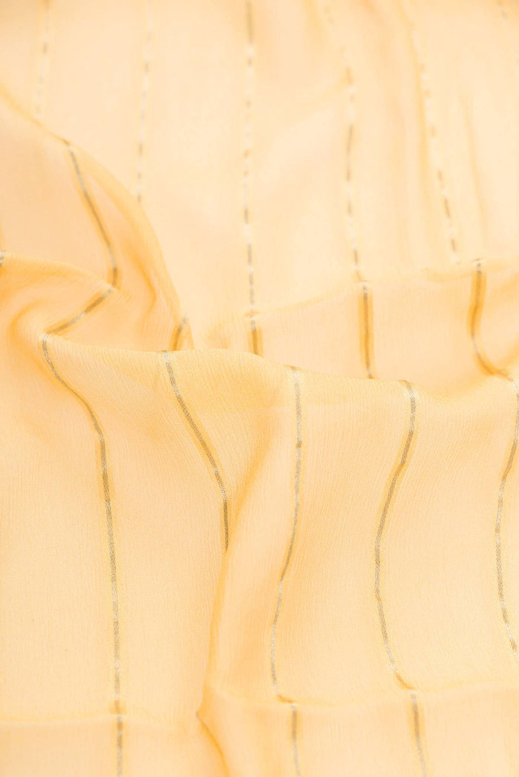 Gold Mysore Georgette Saree