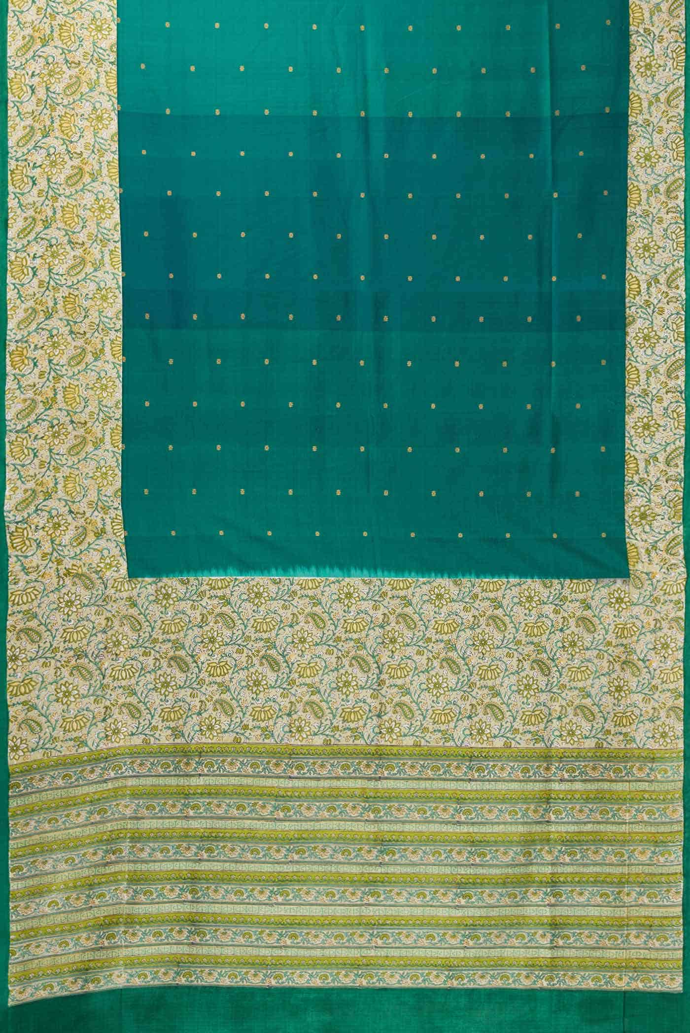Green Kanchipuram Silk Saree