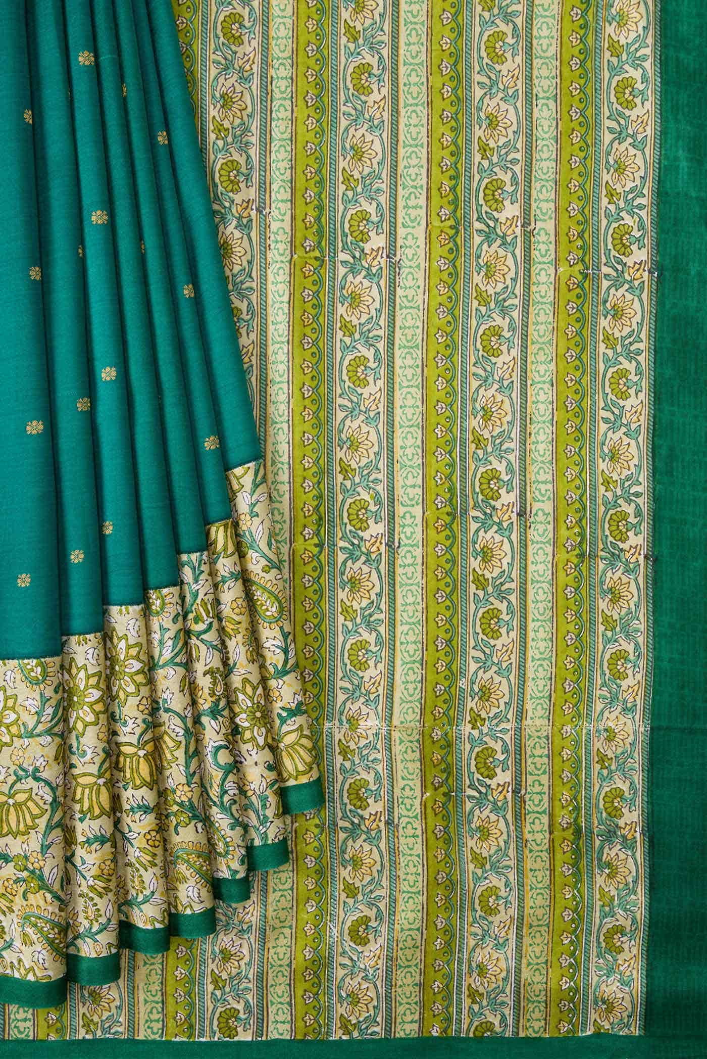 Green Kanchipuram Silk Saree