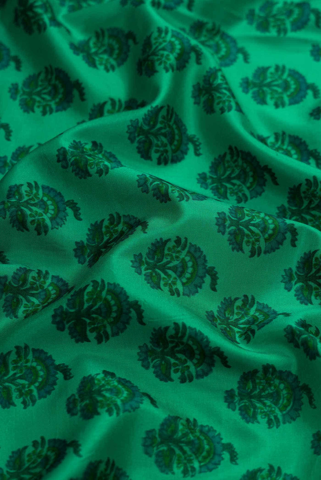 Green Dual Tone Kanchipuram Silk Saree