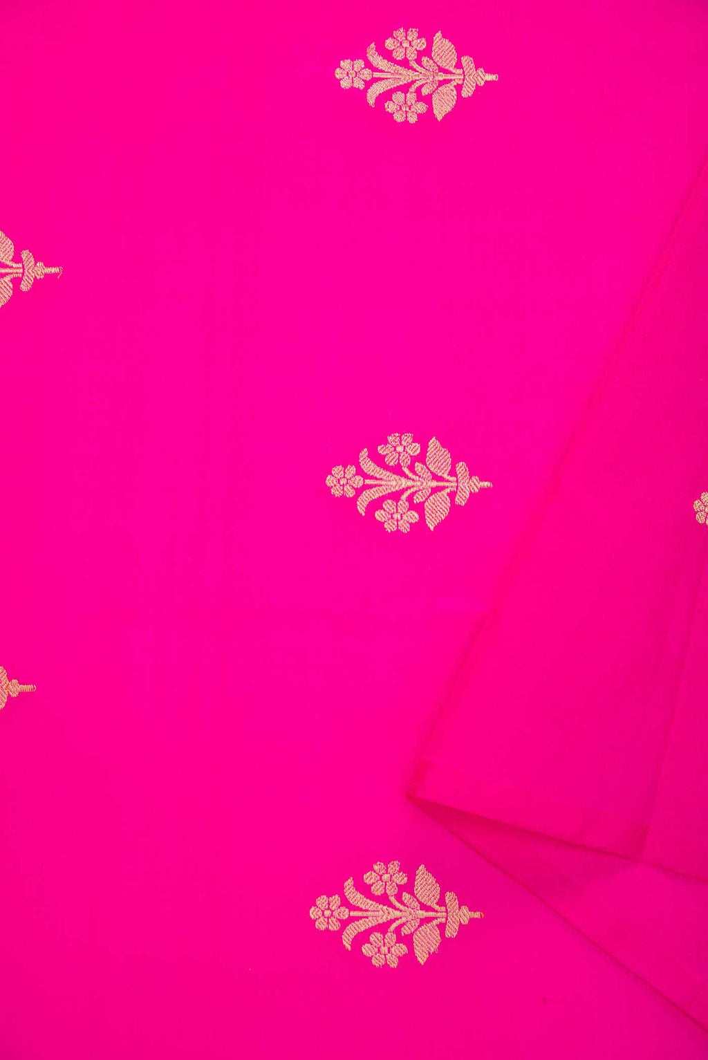 Pink Kanchipuram Silk Dress Material